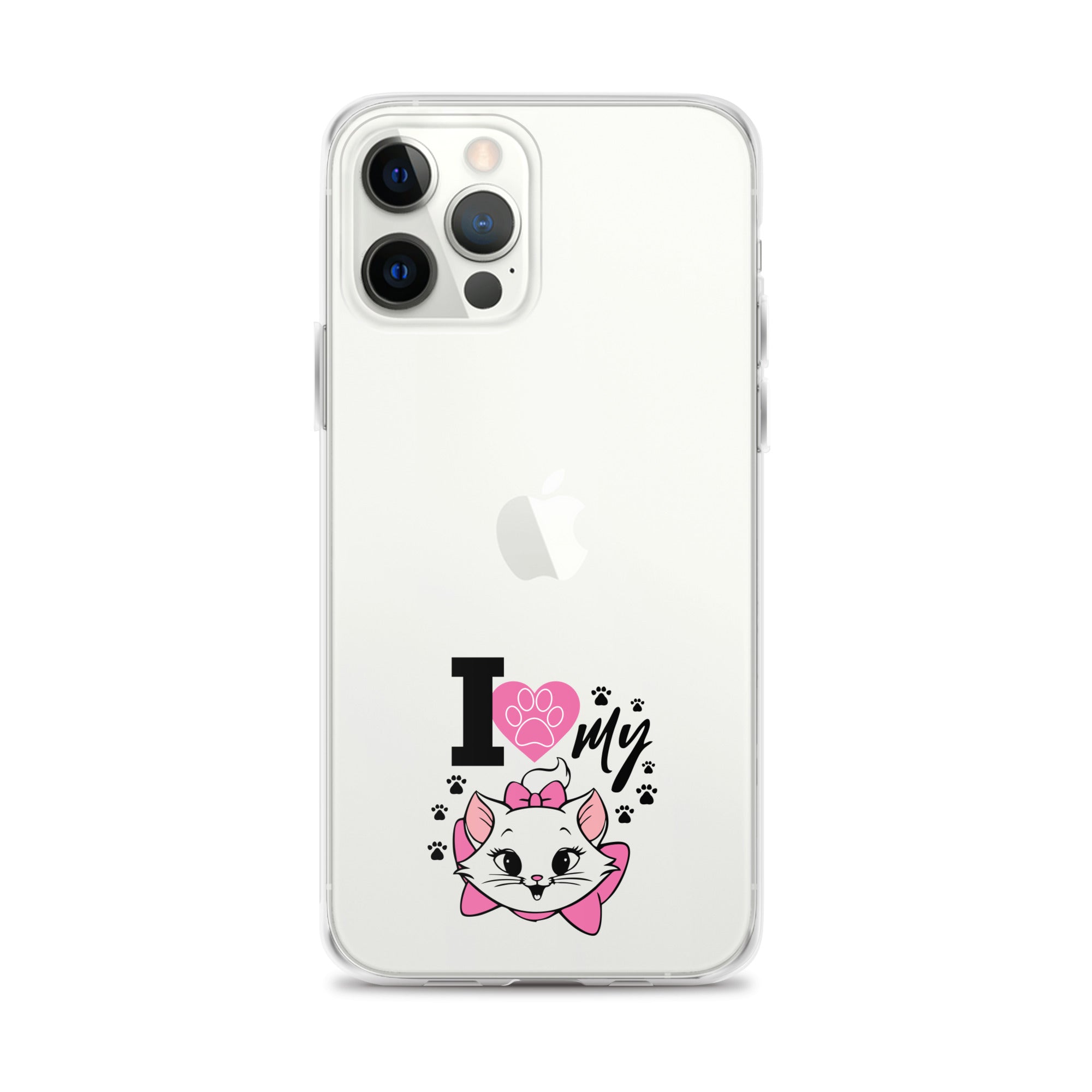 I LOVE MY CAT - iPhone Case