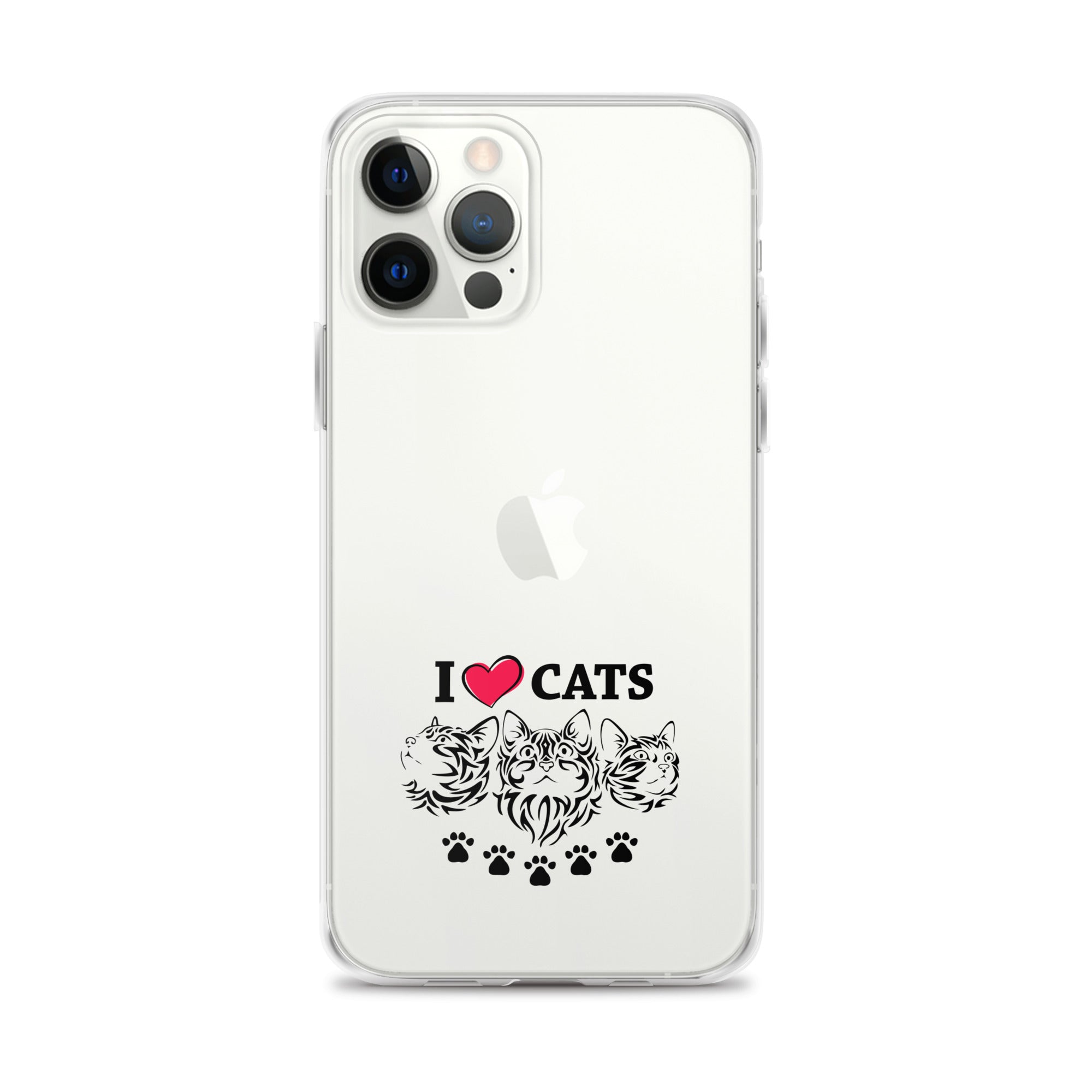 I LOVE CATS - iPhone Case