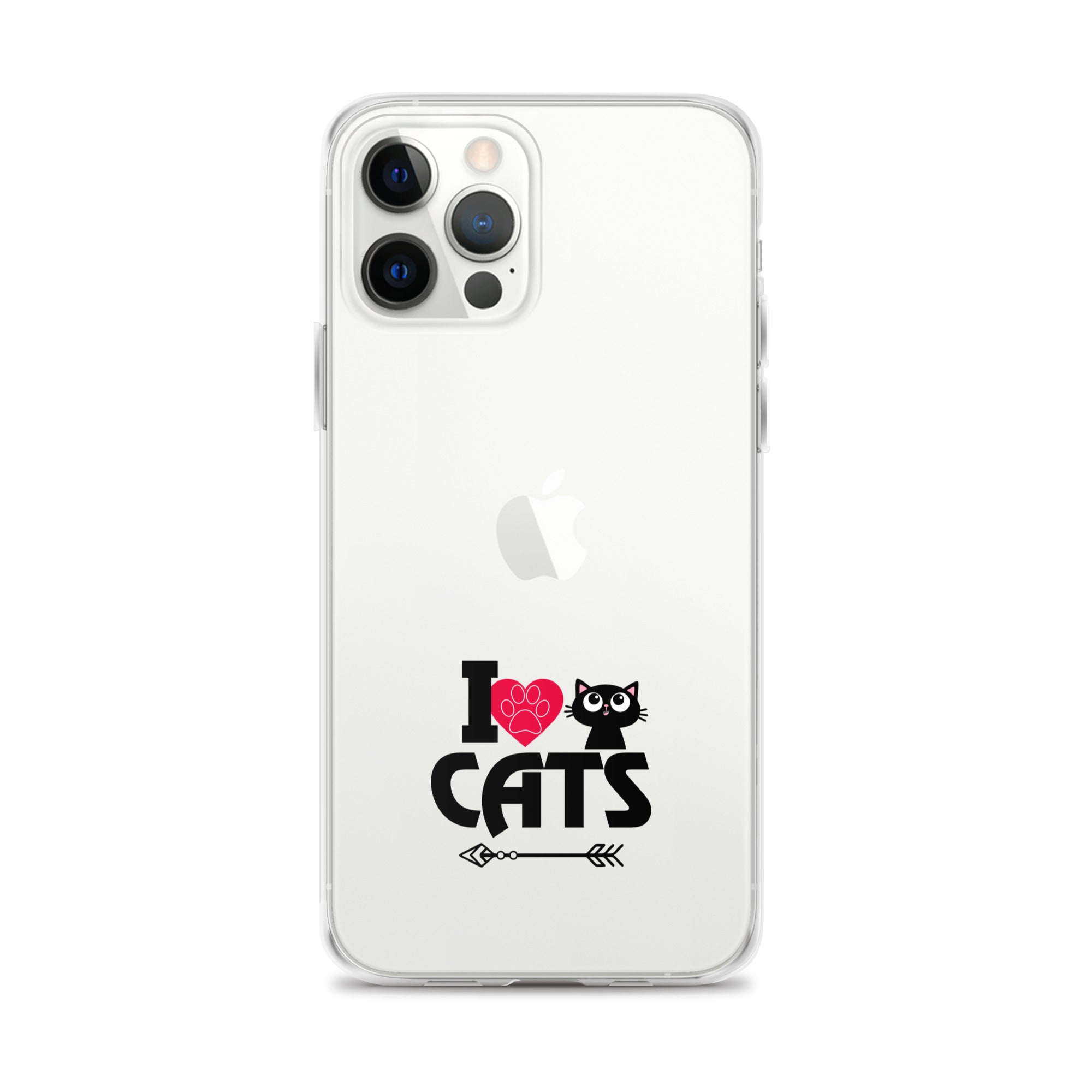 I LOVE CATS - iPhone Case