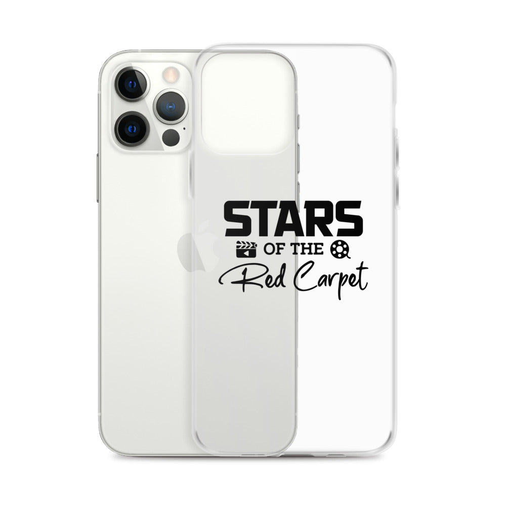 Stars of the red carpet- iPhone Case Transparent