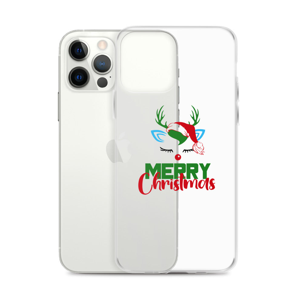 MERRY CHRISTMAS - iPhone Case Transparent