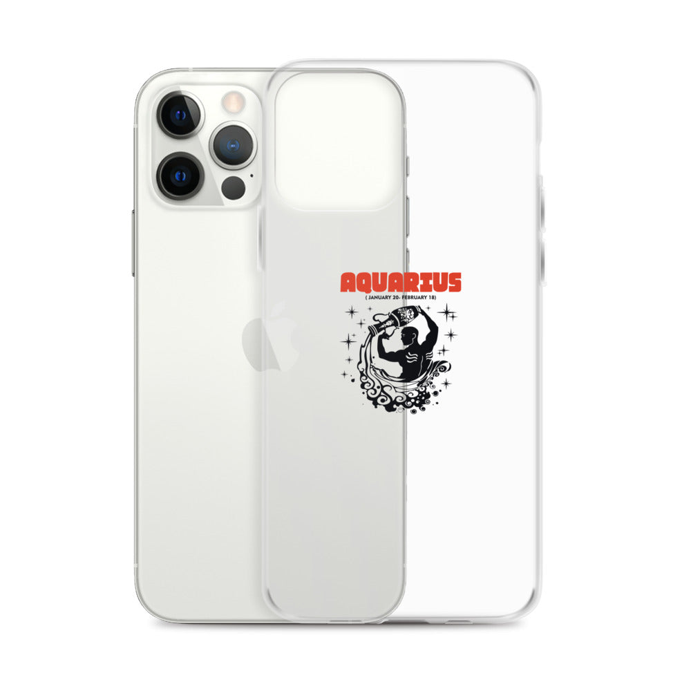 AQUARIUS - iPhone Case Transparent