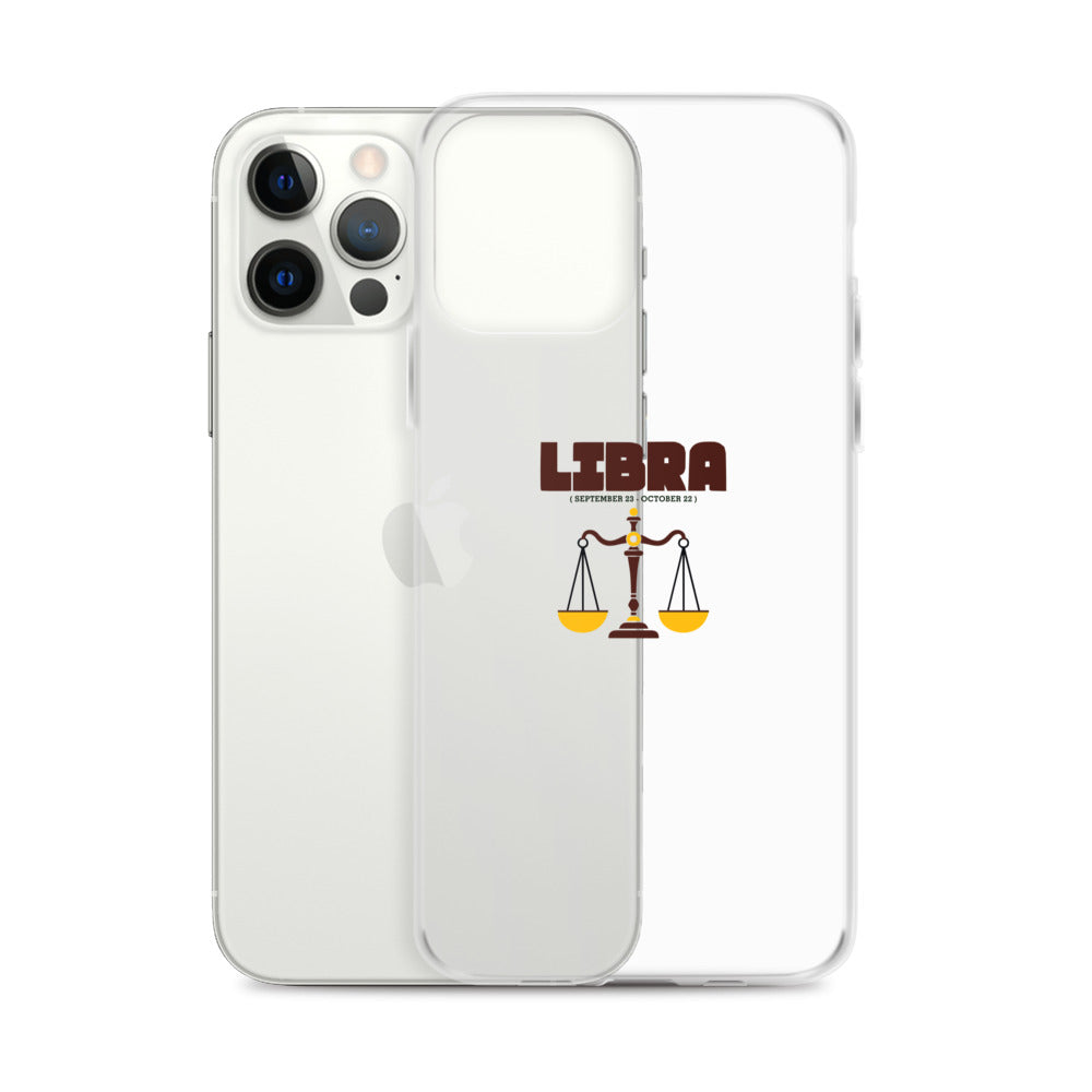 LIBRA - iPhone Case Transparent