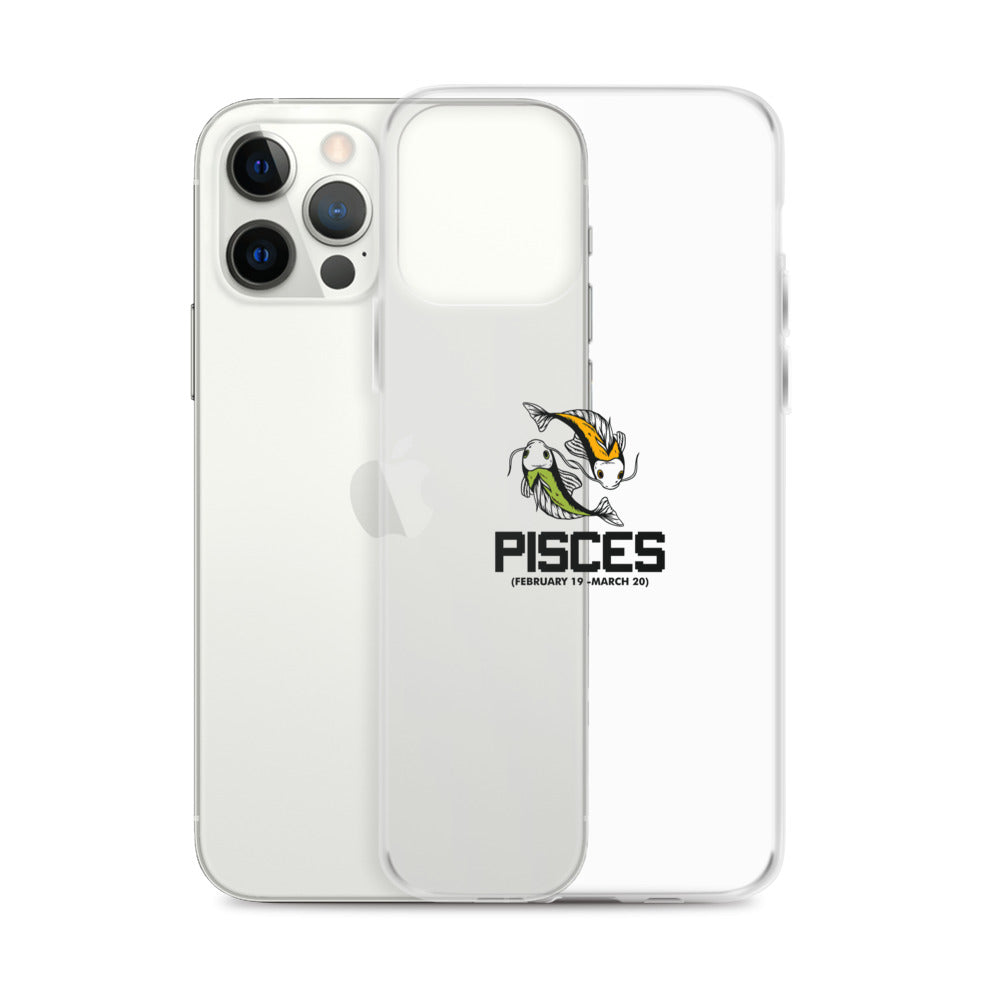 PISCES - iPhone Case Transparent