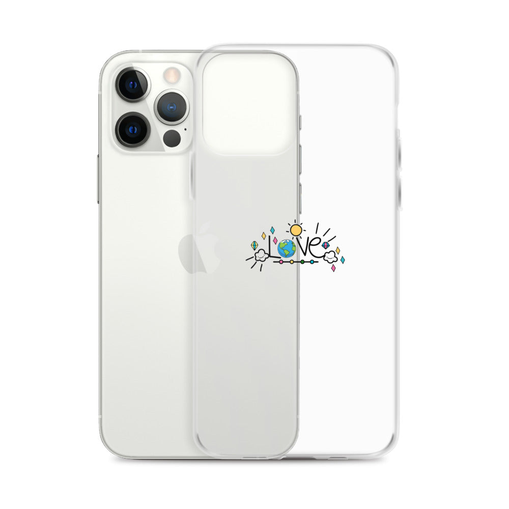 LOVE EARTH - iPhone Case Transparent