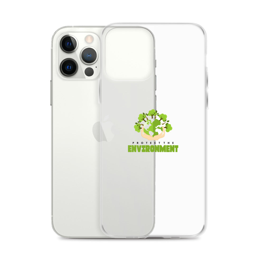 PROTECT THE ENVIRONMENT - iPhone Case Transparent