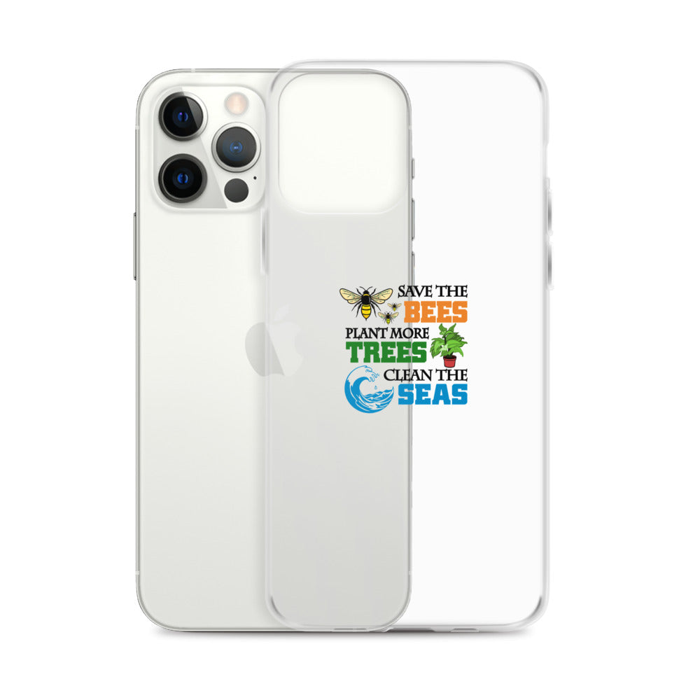 SAVE THE BEES - iPhone Case Transparent