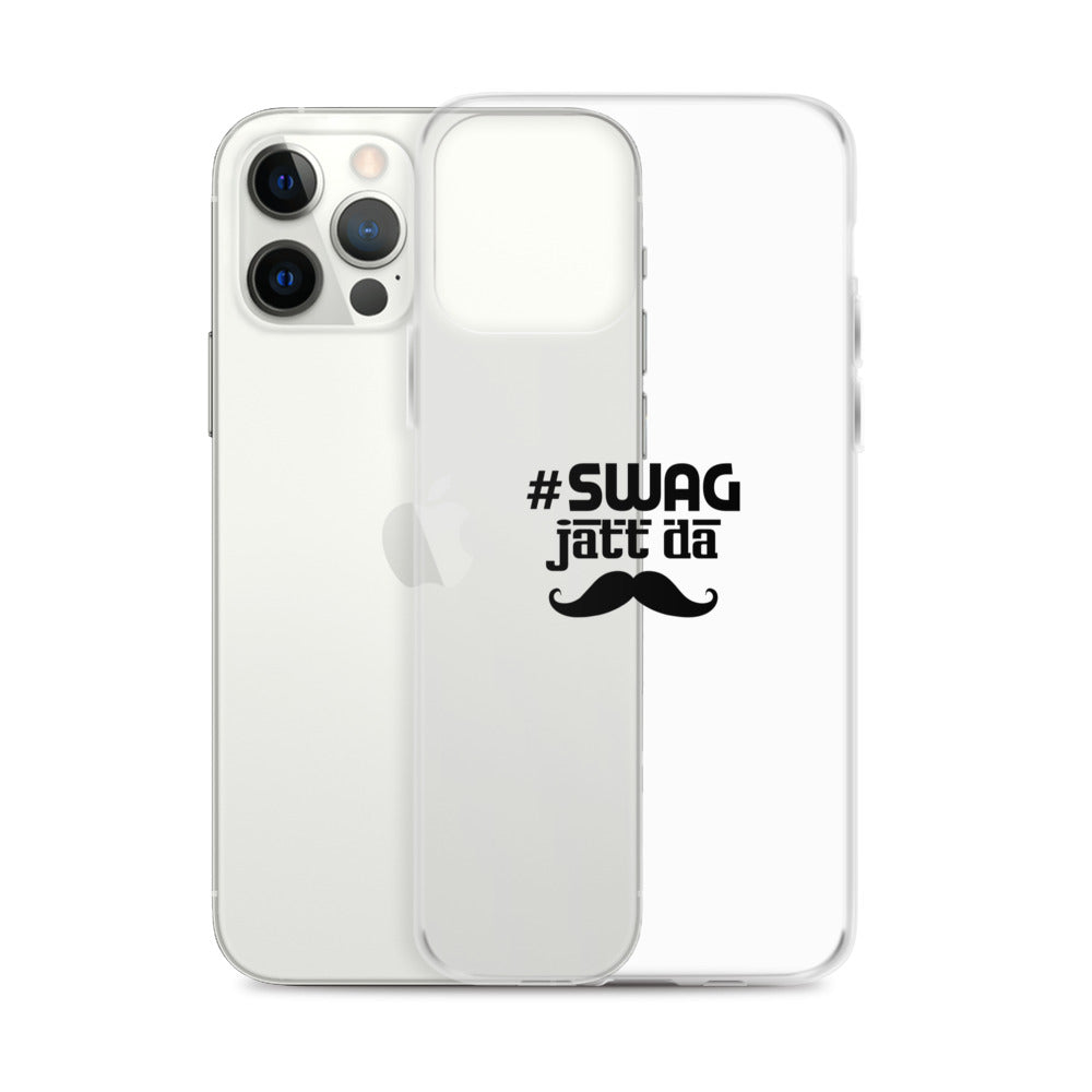 SWAG JATT DA - iPhone Case Transparent