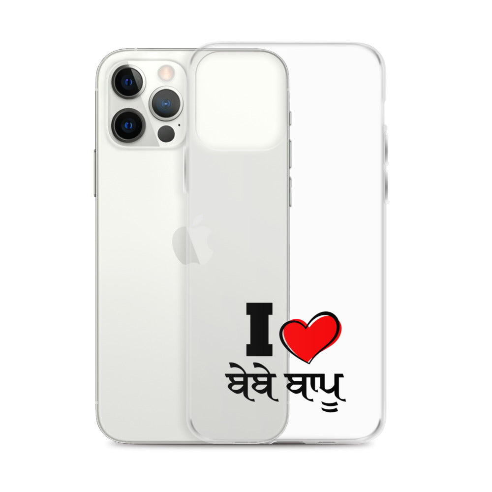 I LOVE BEBE BAPPU - iPhone Case