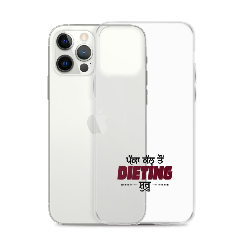 PAKKA KAL TO DIETING SHURU - iPhone Case