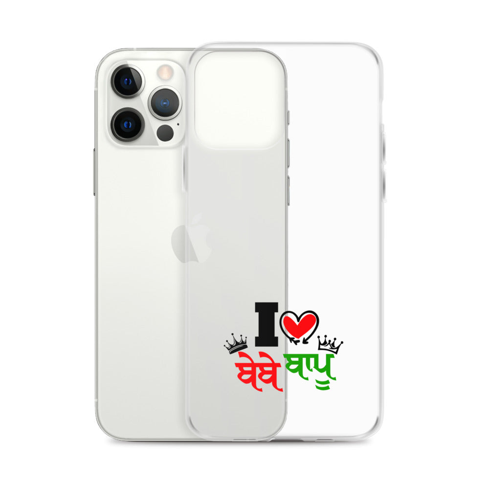 I LOVE BEBE BAPU - iPhone Case