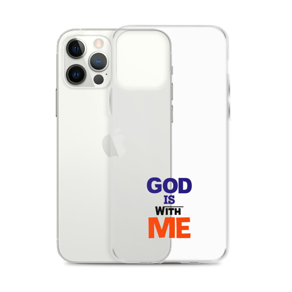 GOD IS WITH ME - iPhone Case