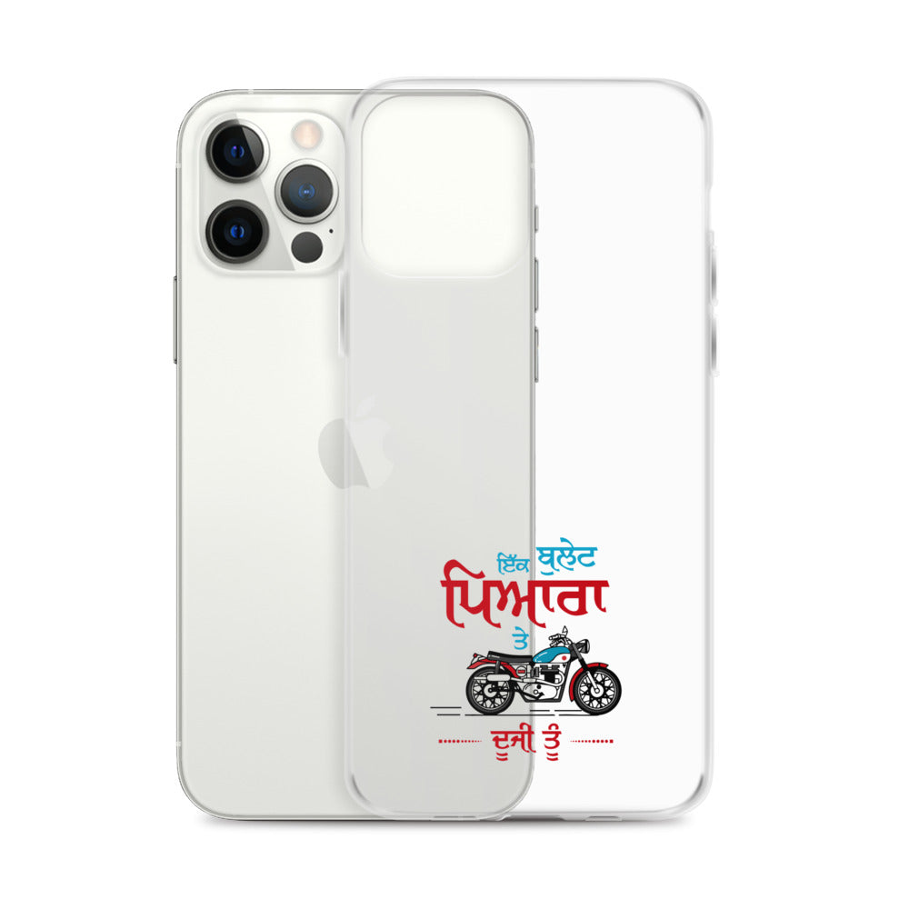 IK BULLET PYARA TE DUJI TU - iPhone Case