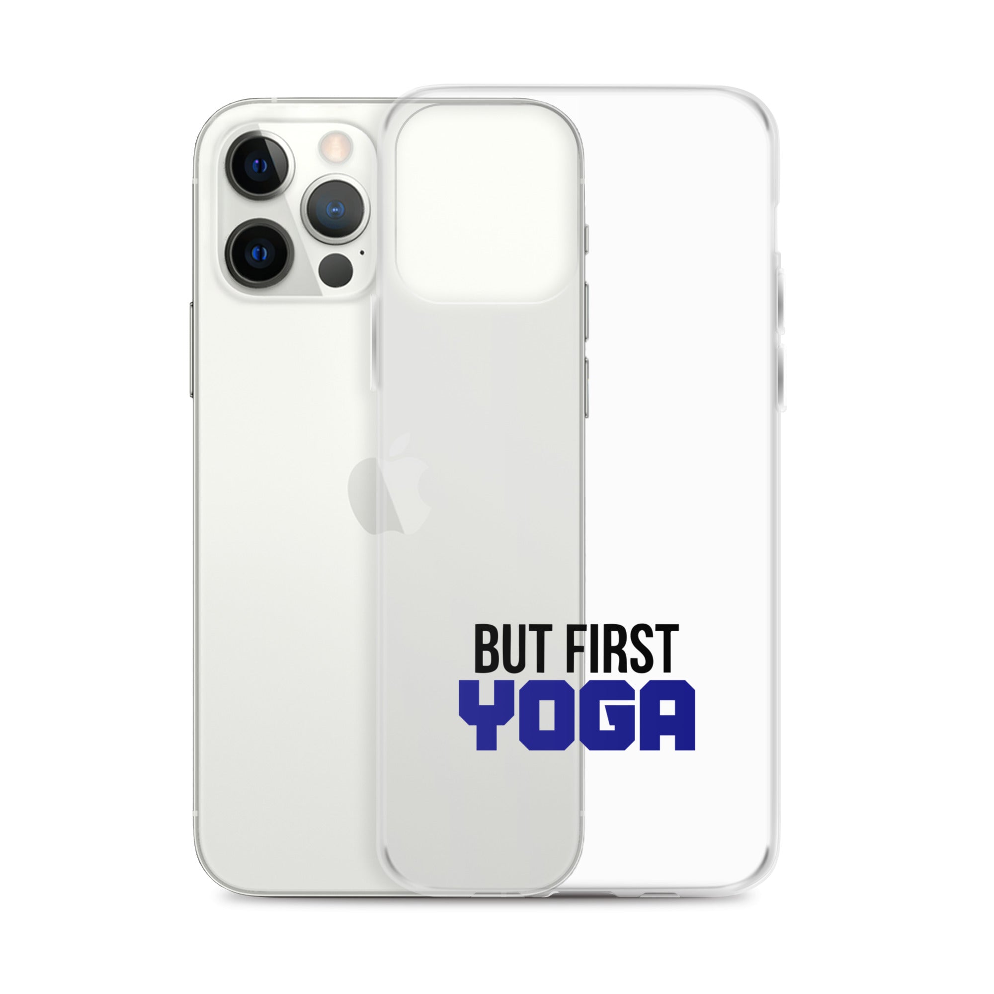 BUT FIRST YOGA - iPhone Case