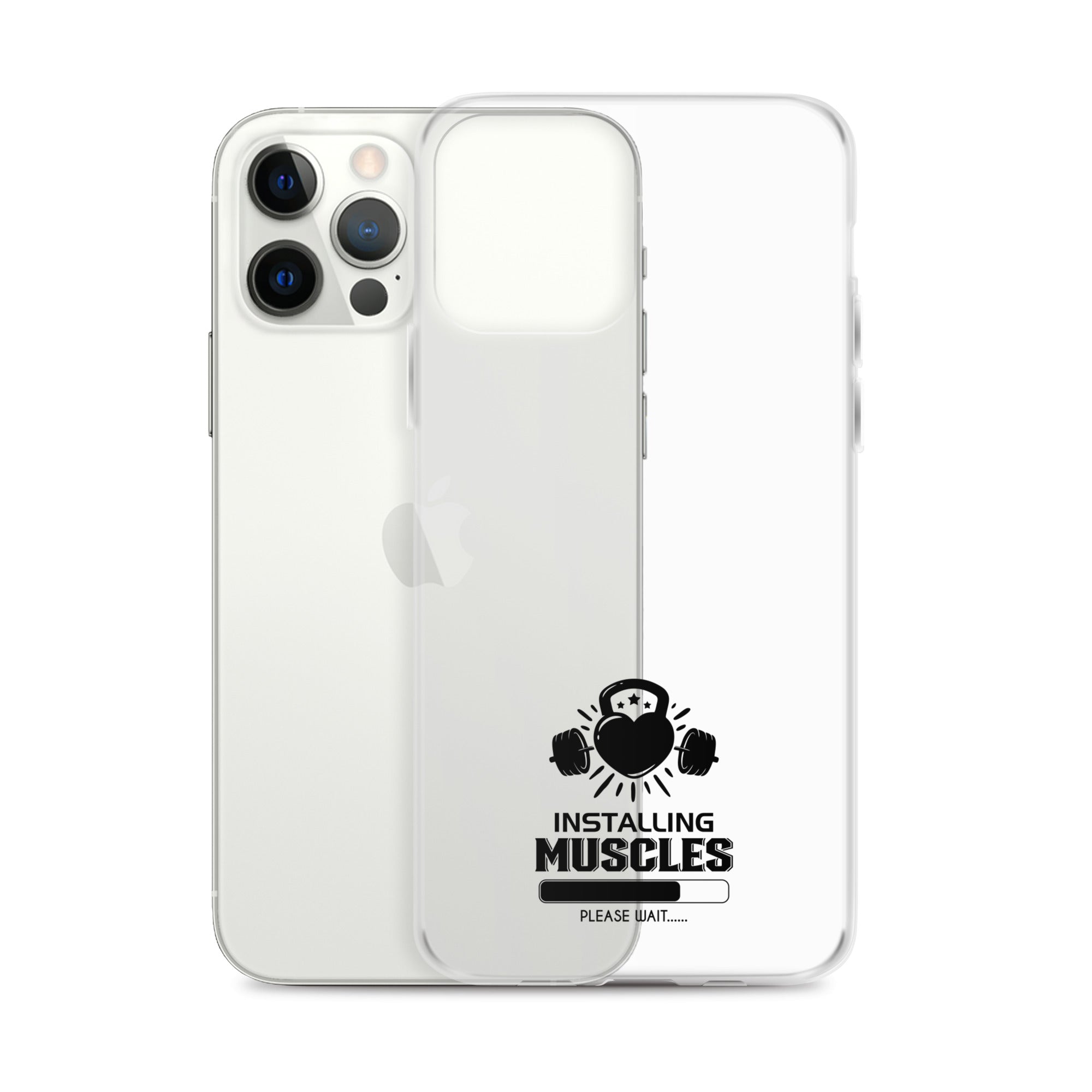 INSTALLING MUSCLES - iPhone Case