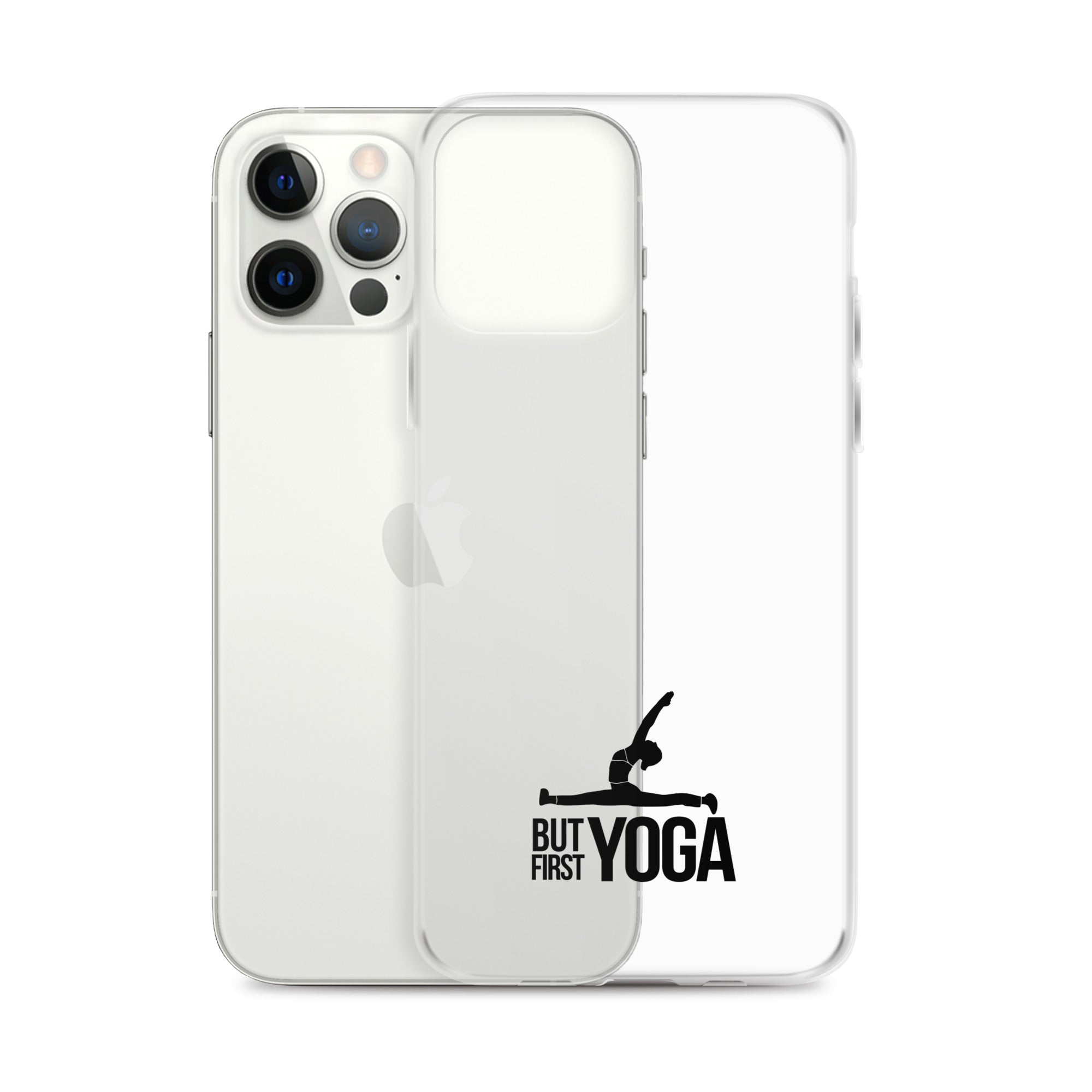 BUT FIRST YOGA - iPhone Case