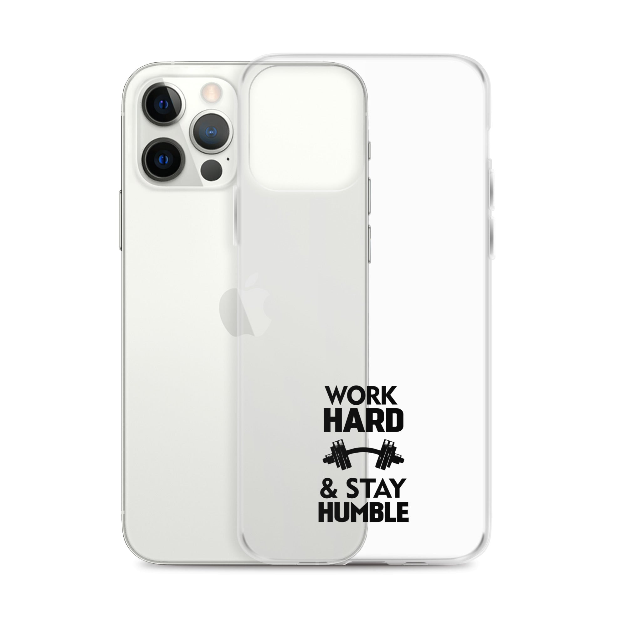 WORK HARD & STAY HUMBLE - iPhone Case