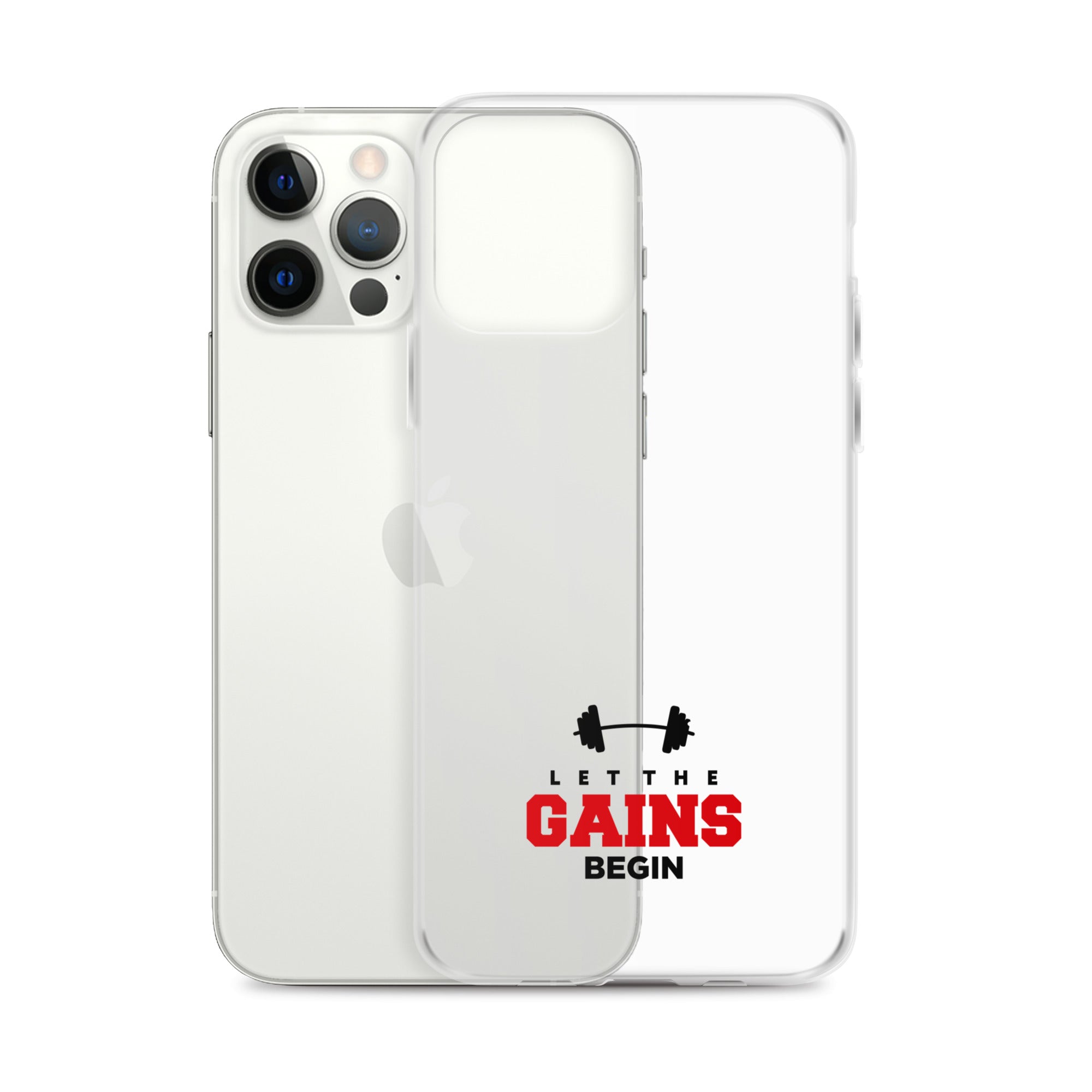 LET THE GAINS BEGIN - iPhone Case