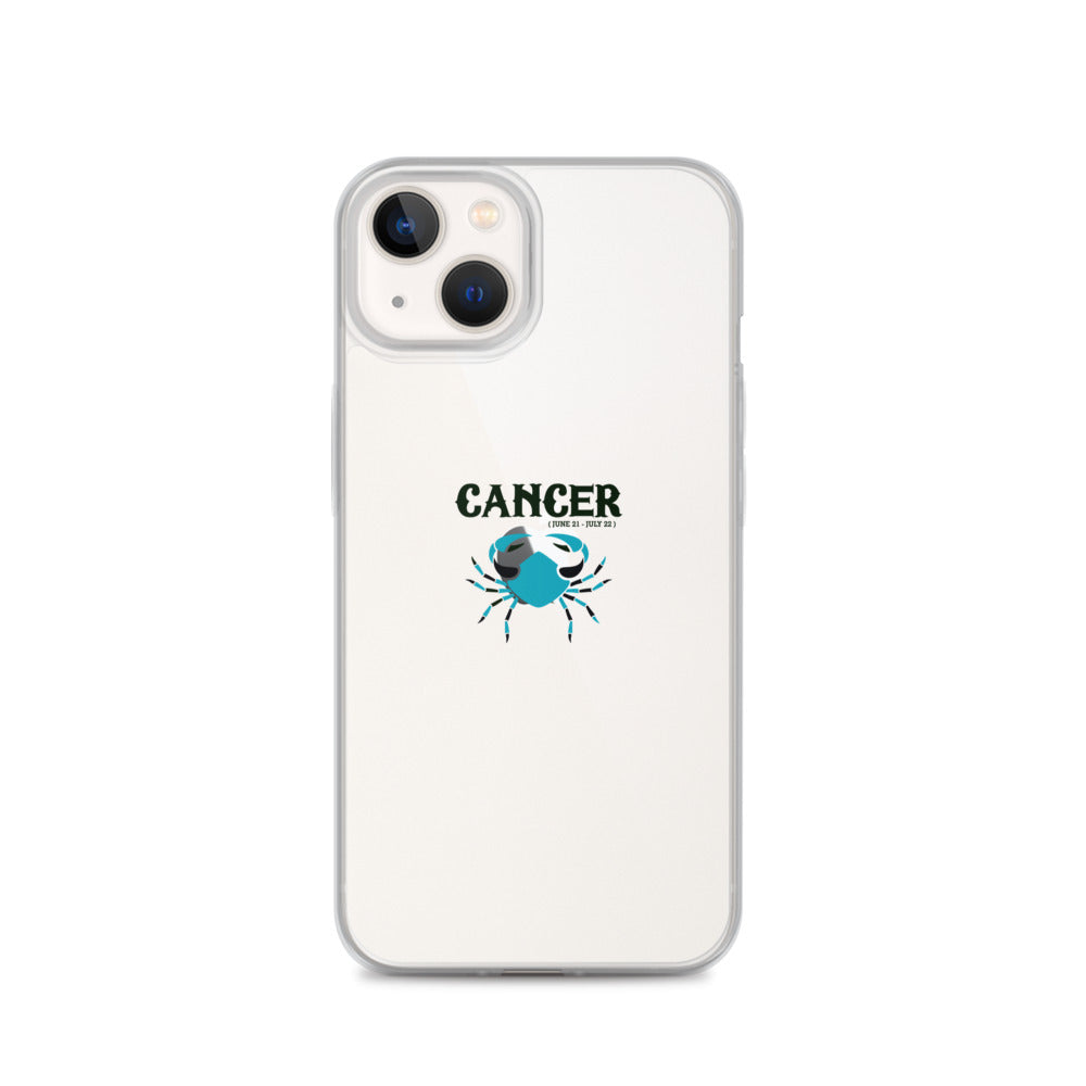 CANCER - iPhone Case Transparent