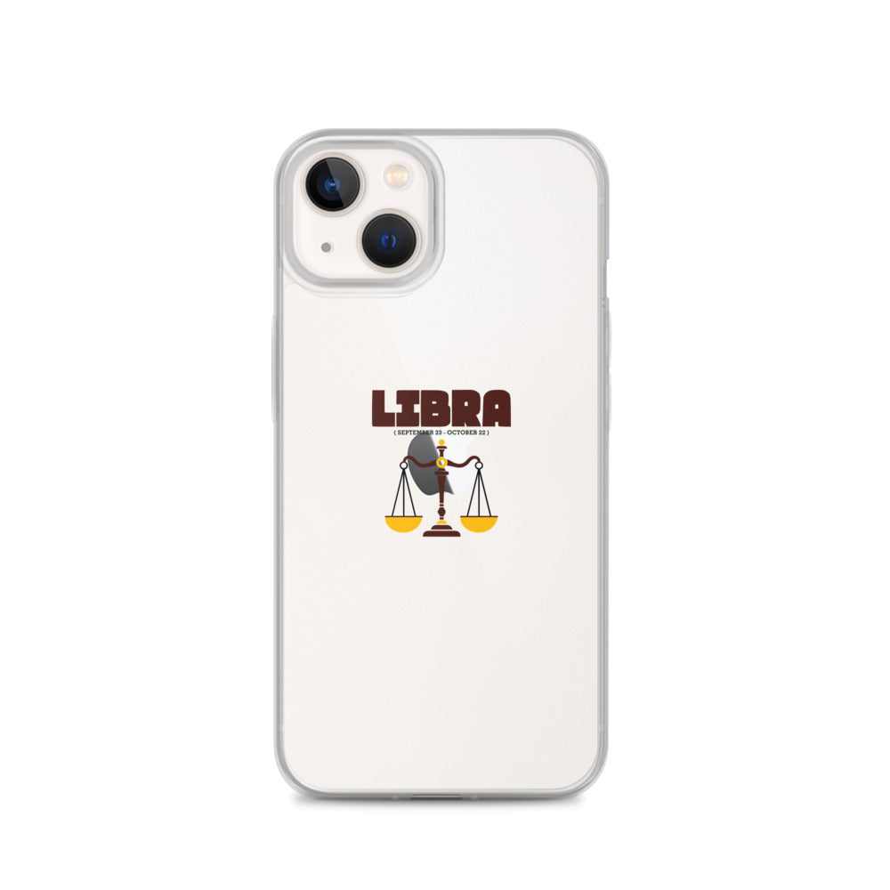 LIBRA - iPhone Case Transparent