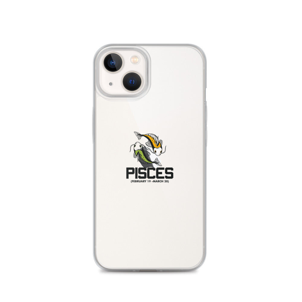 PISCES - iPhone Case Transparent