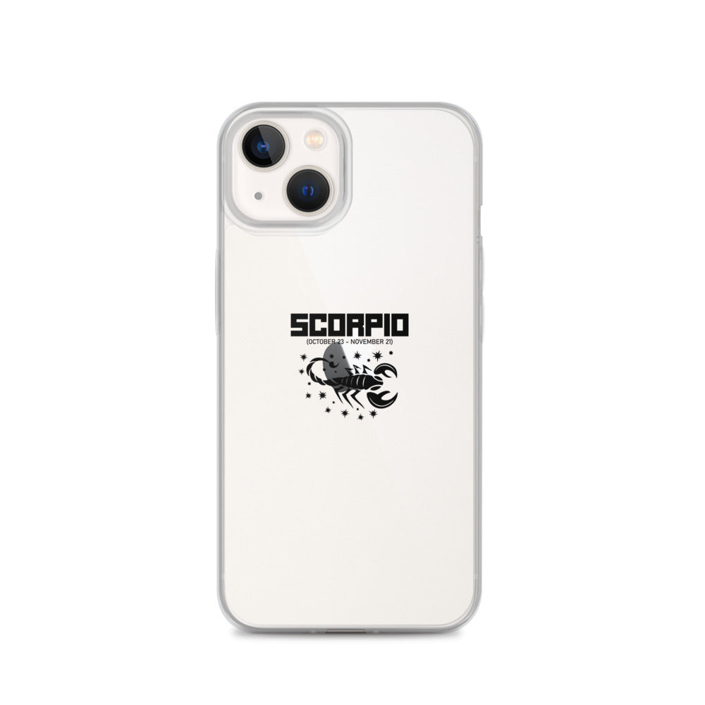 SCORPIO - iPhone Case Transparent