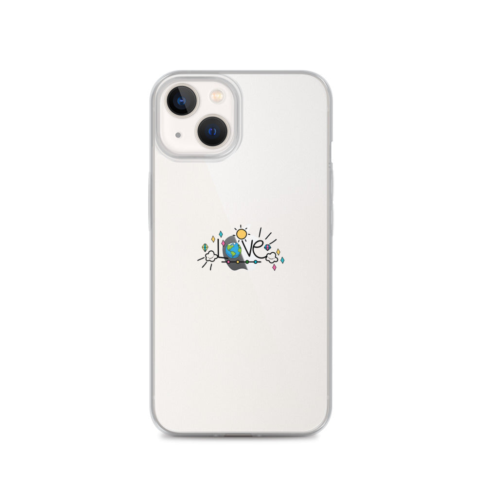 LOVE EARTH - iPhone Case Transparent