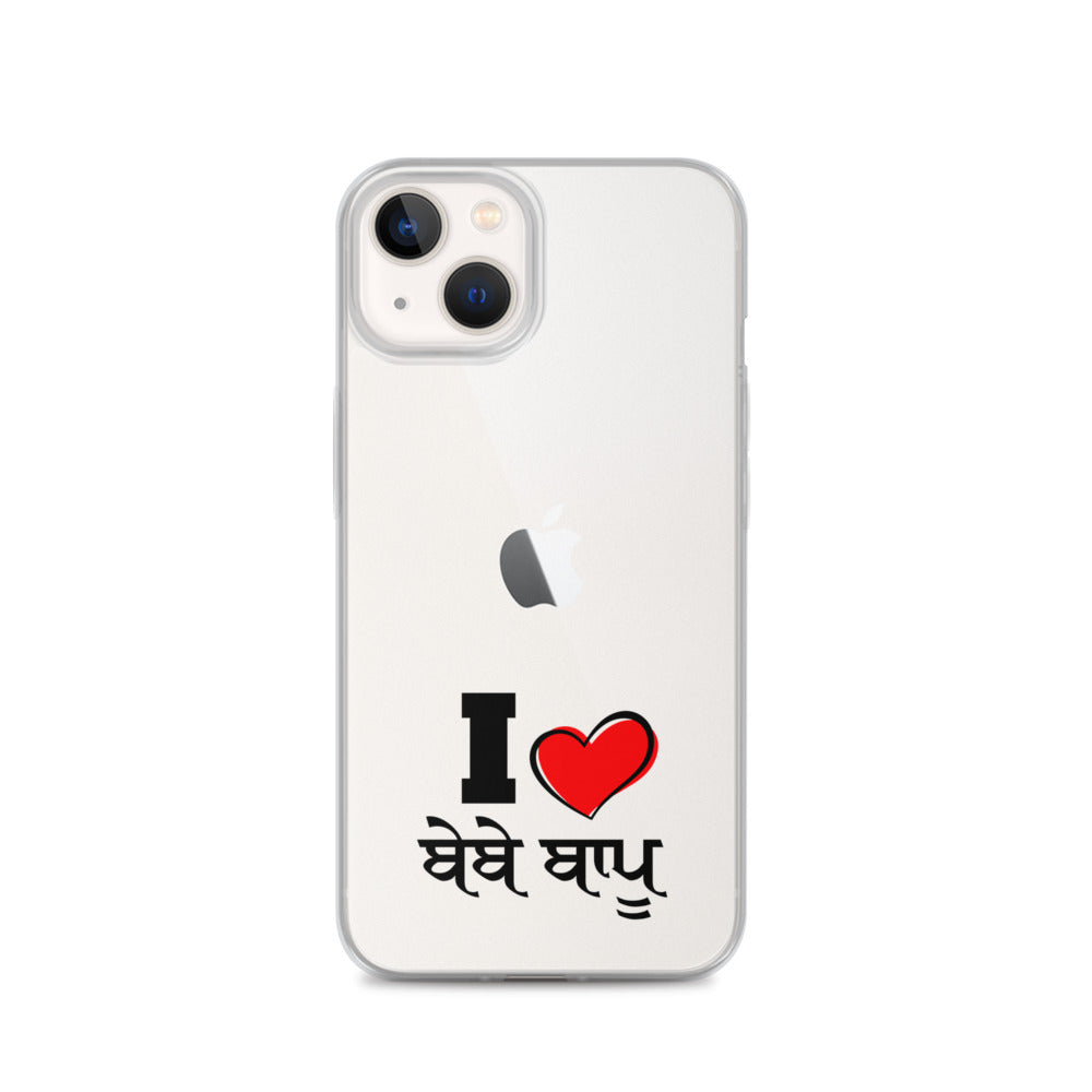 I LOVE BEBE BAPPU - iPhone Case