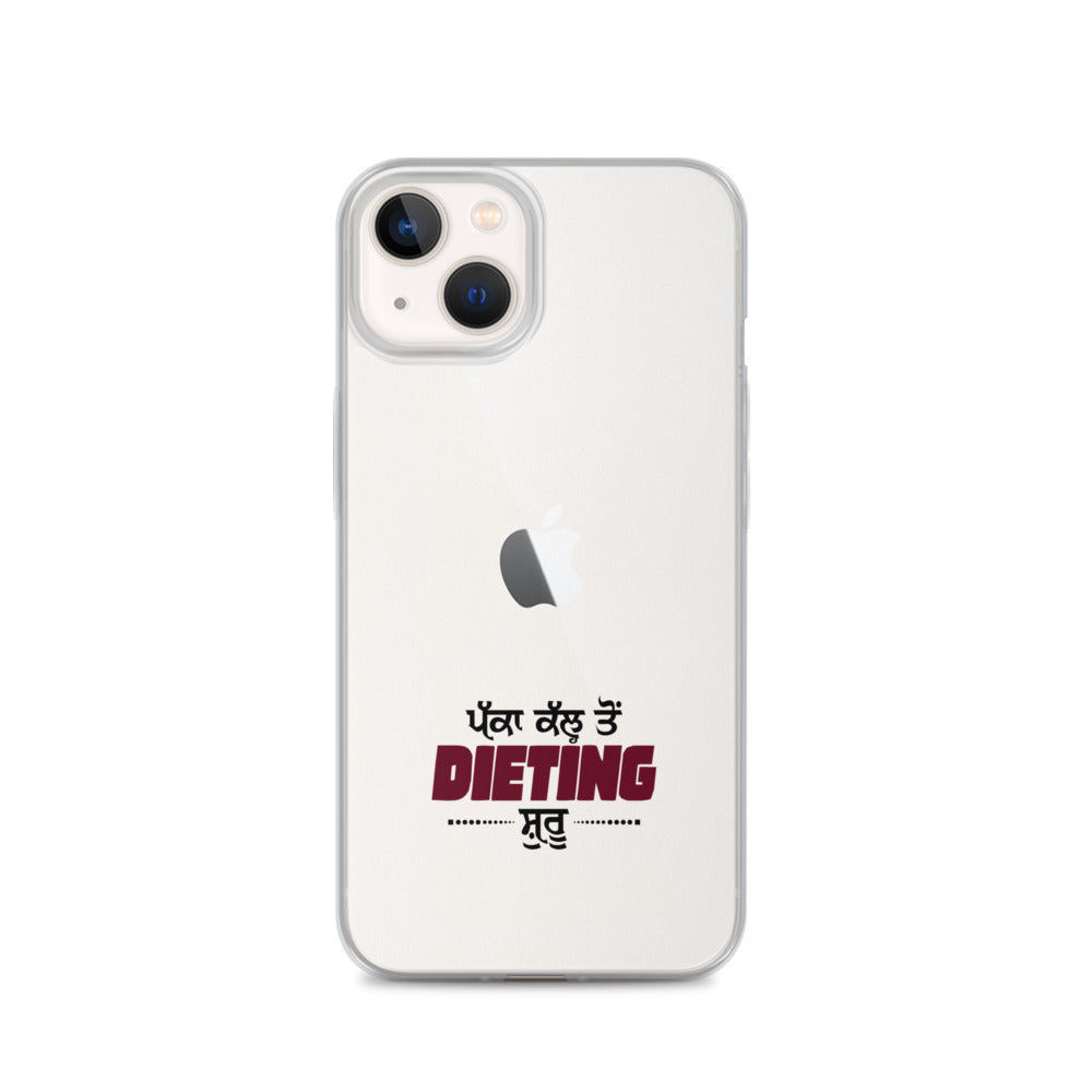 PAKKA KAL TO DIETING SHURU - iPhone Case