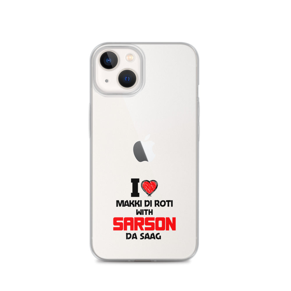 I LOVE MAKKI DI ROTI - iPhone Case