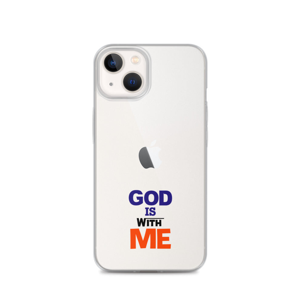 GOD IS WITH ME - iPhone Case