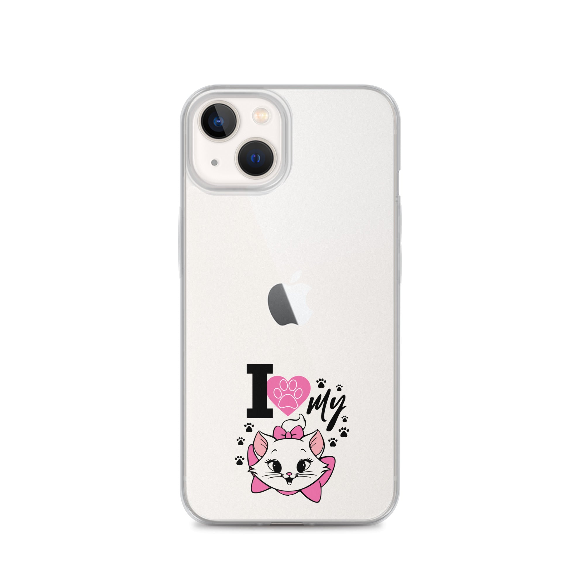 I LOVE MY CAT - iPhone Case