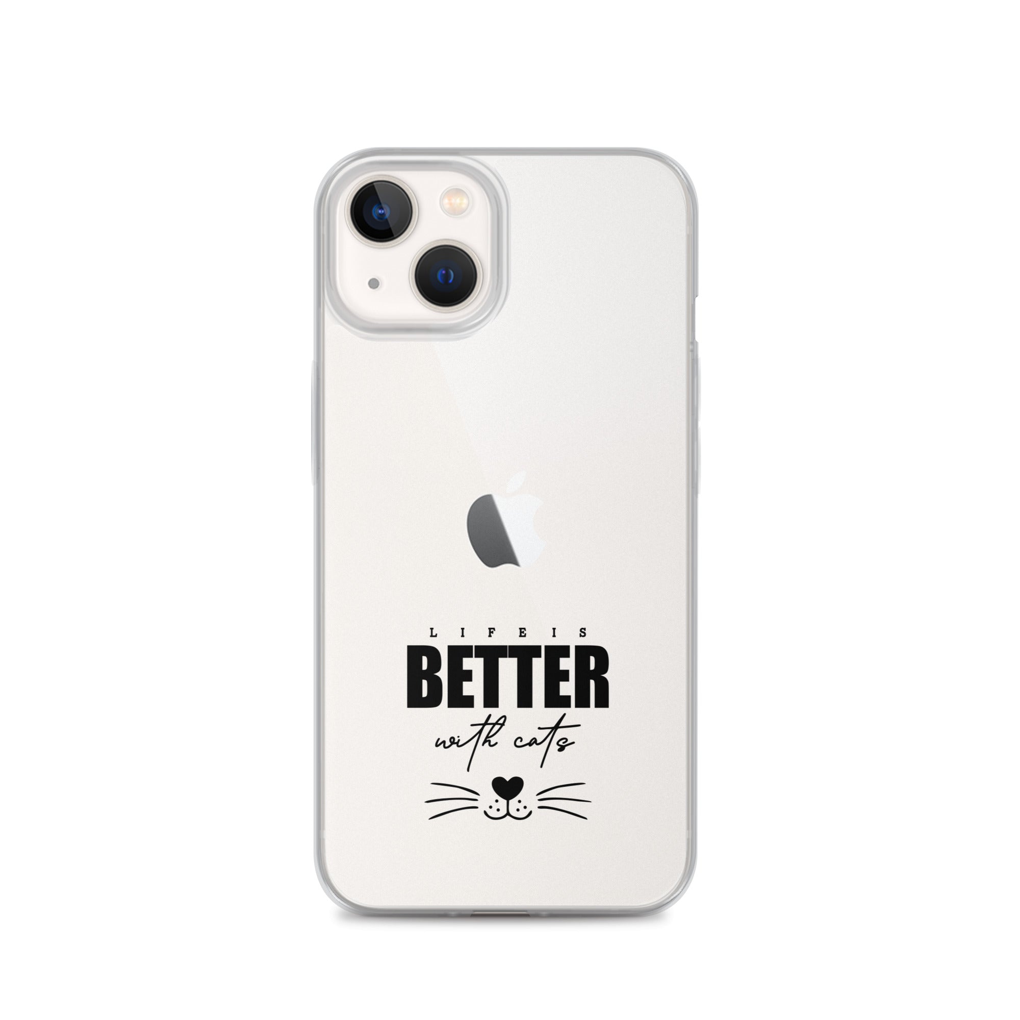 LIFE IS BETTER WITH CATS - iPhone Case