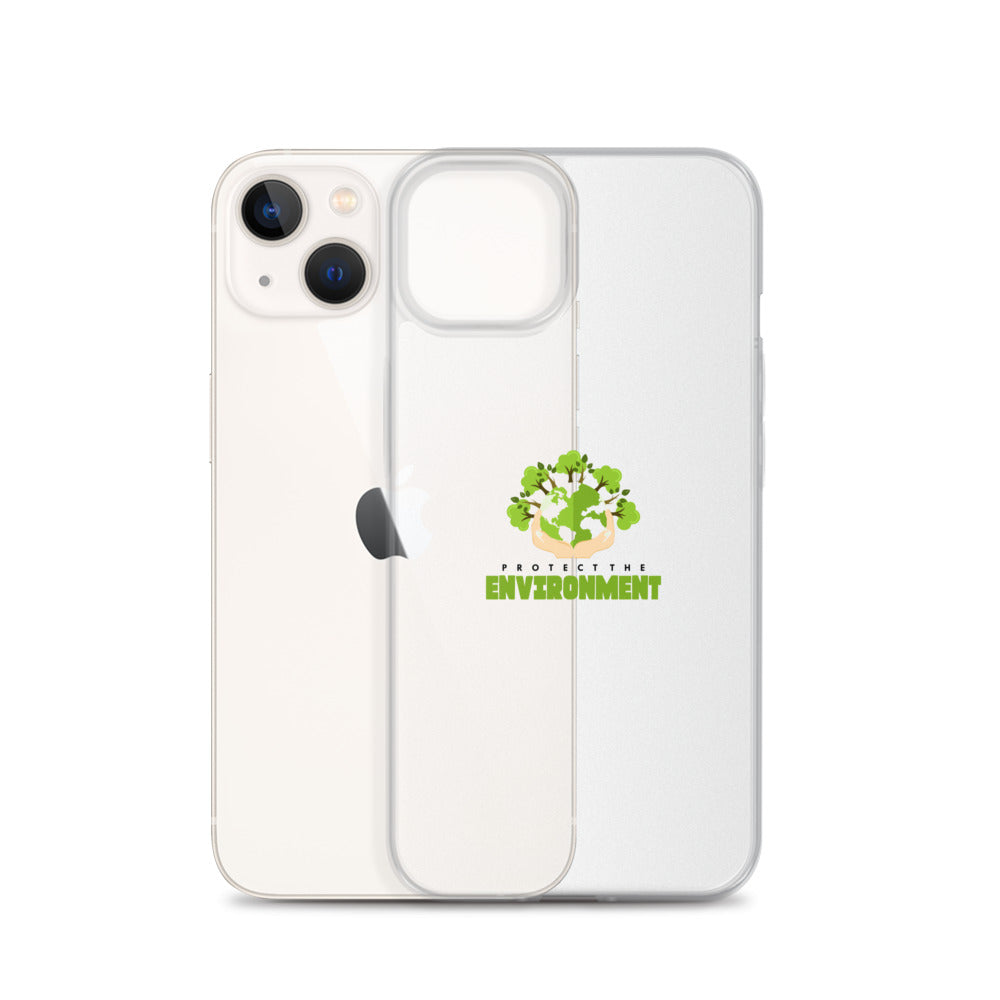 PROTECT THE ENVIRONMENT - iPhone Case Transparent