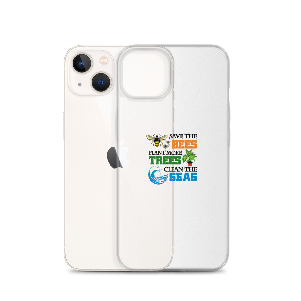 SAVE THE BEES - iPhone Case Transparent