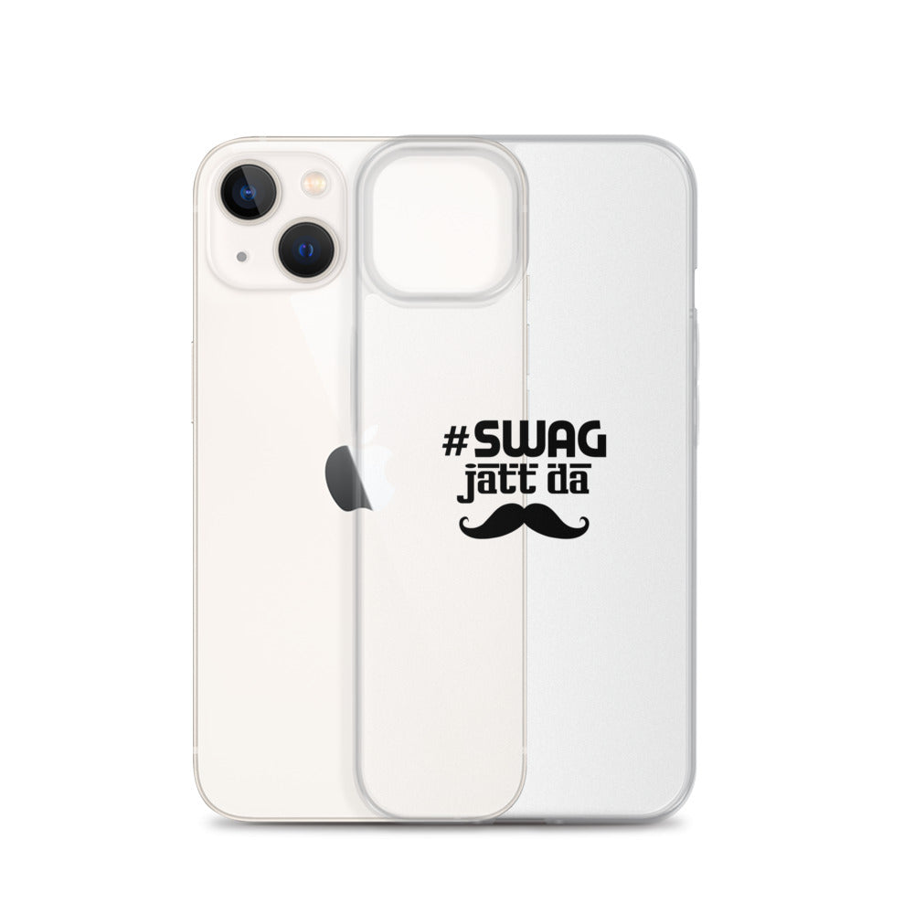 SWAG JATT DA - iPhone Case Transparent