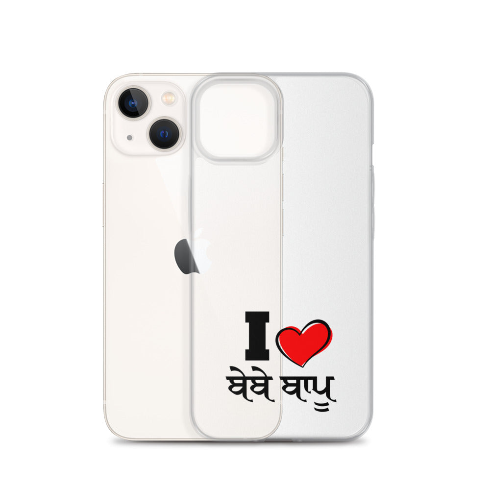 I LOVE BEBE BAPPU - iPhone Case