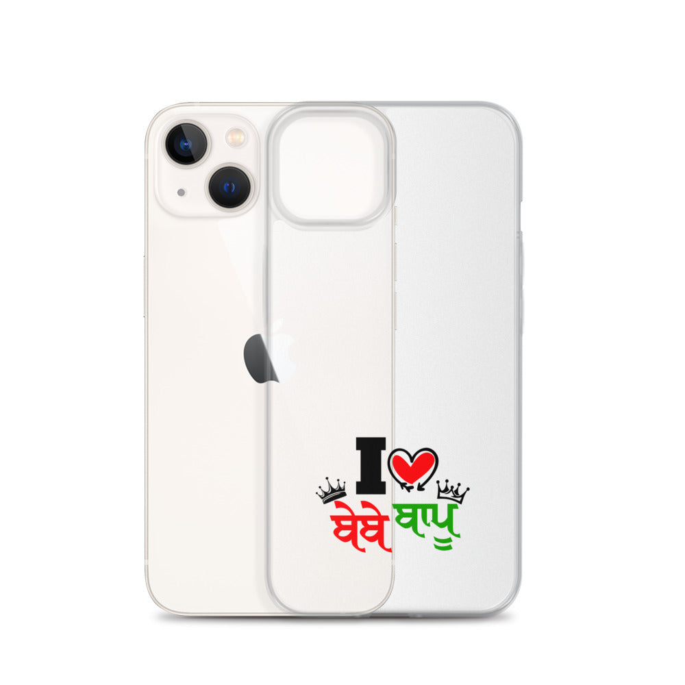 I LOVE BEBE BAPU - iPhone Case