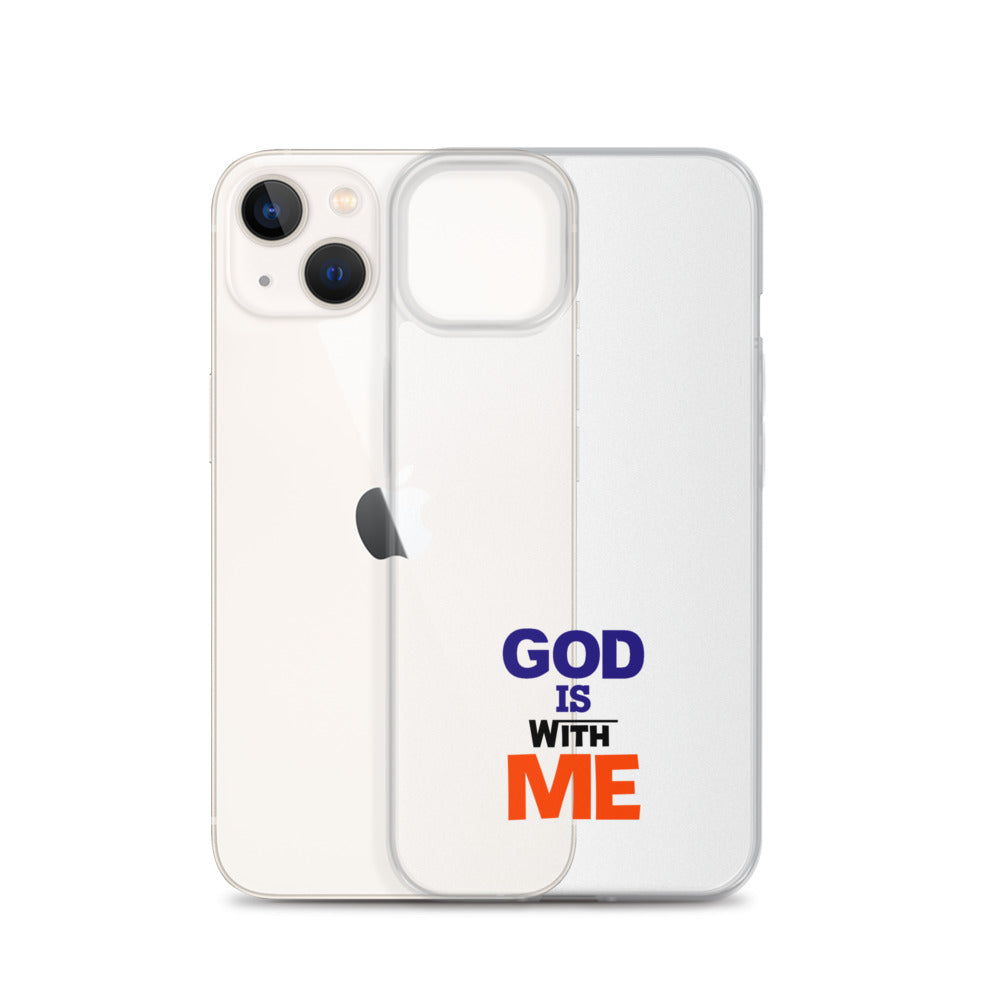 GOD IS WITH ME - iPhone Case