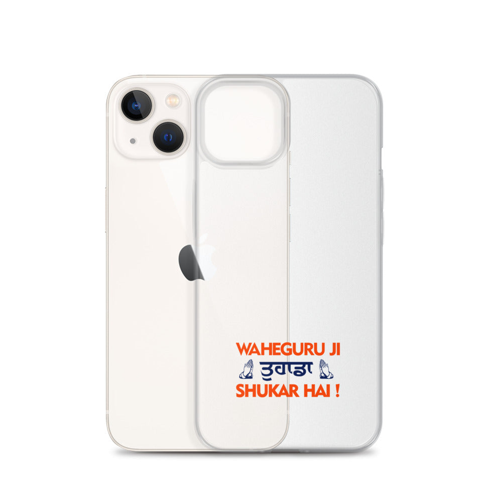 WAHEGURU JI TERA SHUKAR HAI - iPhone Case