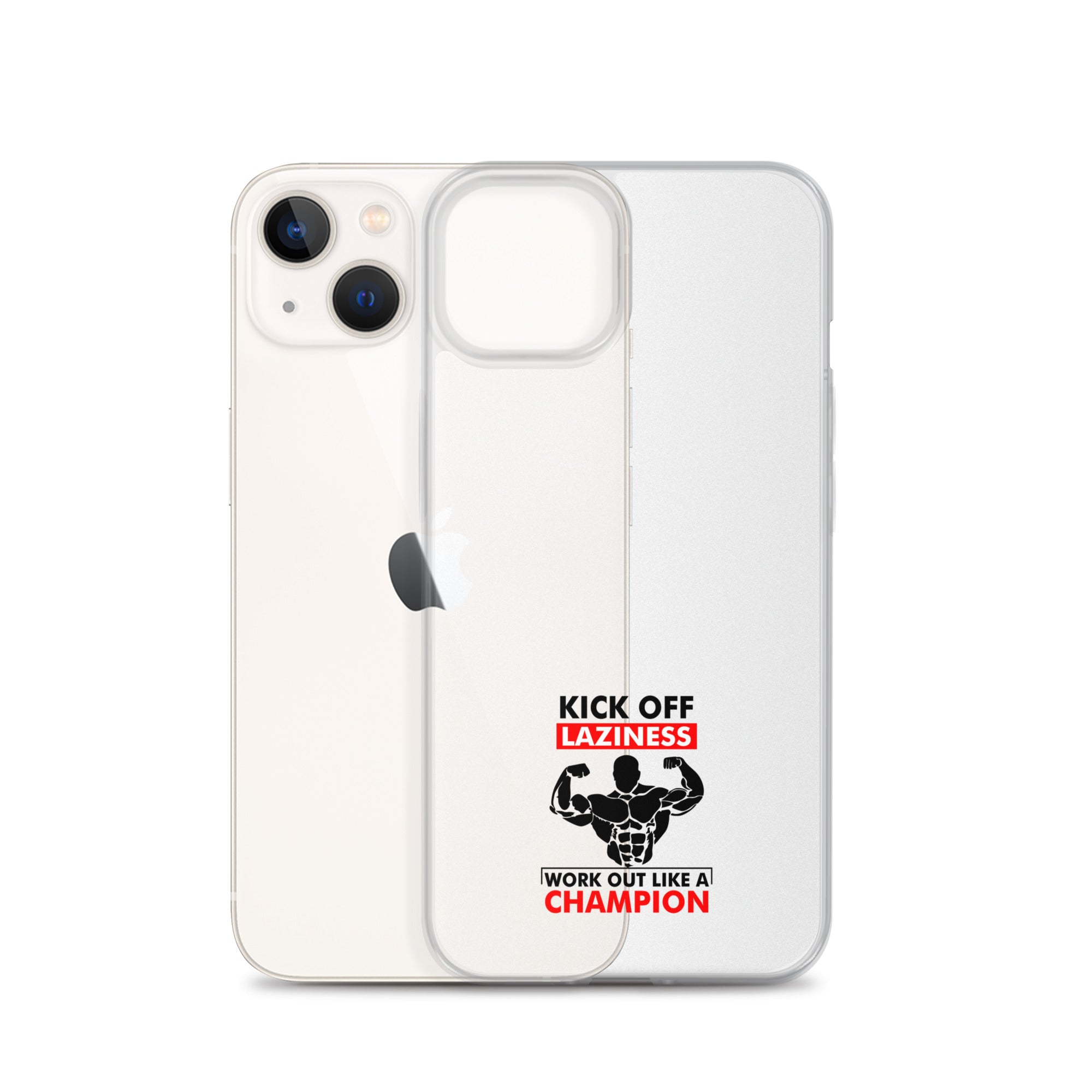 KICK OFF LAZINESS - iPhone Case