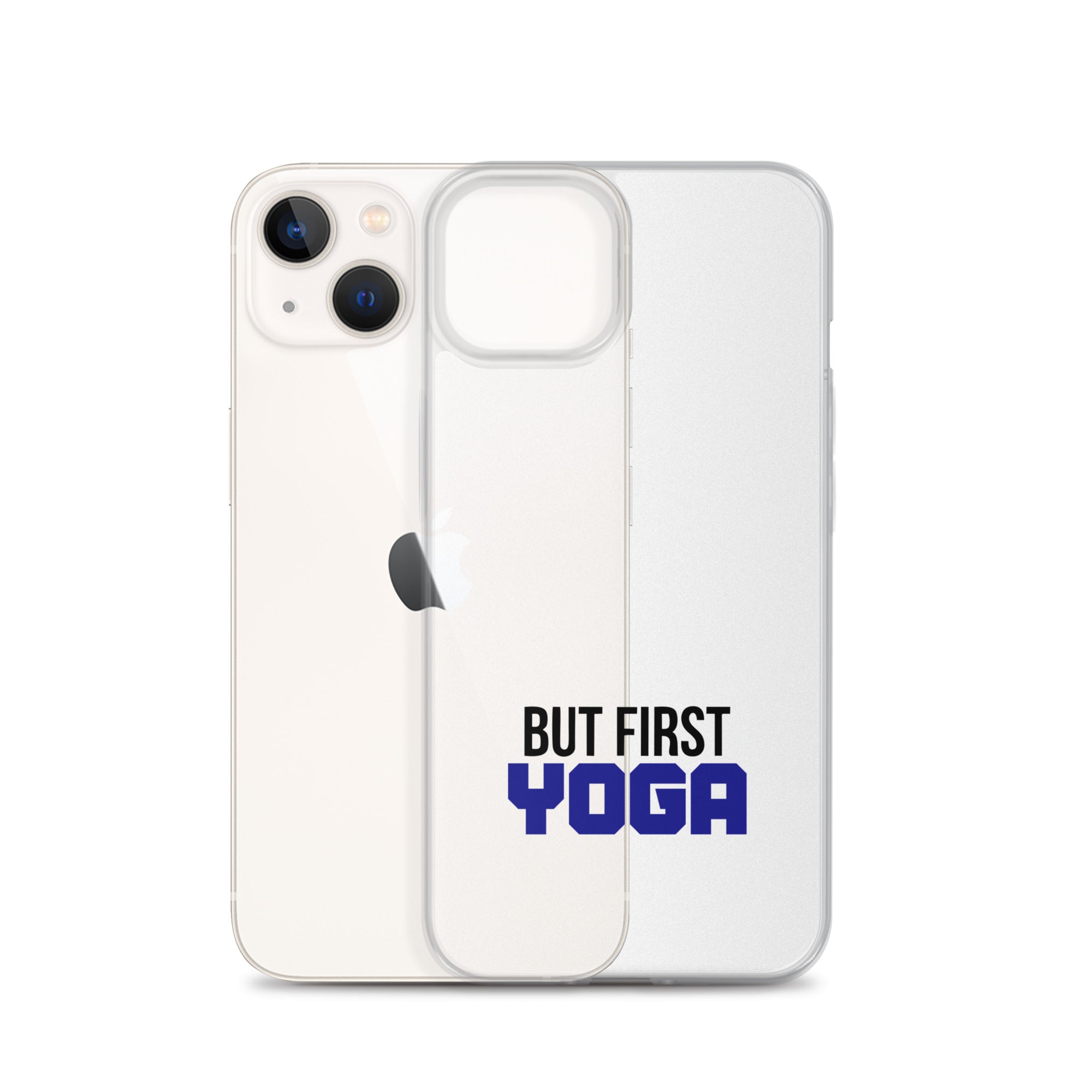BUT FIRST YOGA - iPhone Case