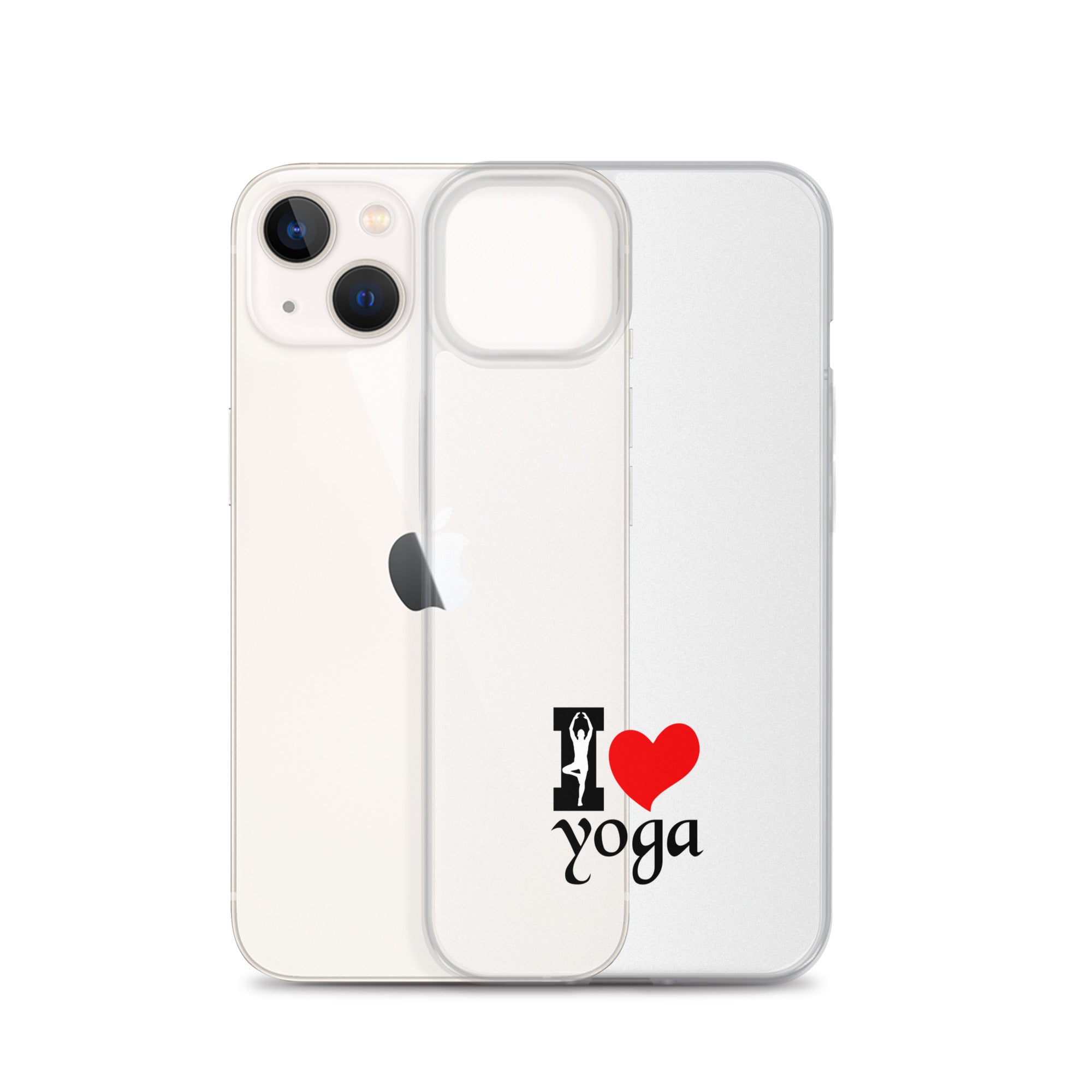I LOVE YOGA - iPhone Case