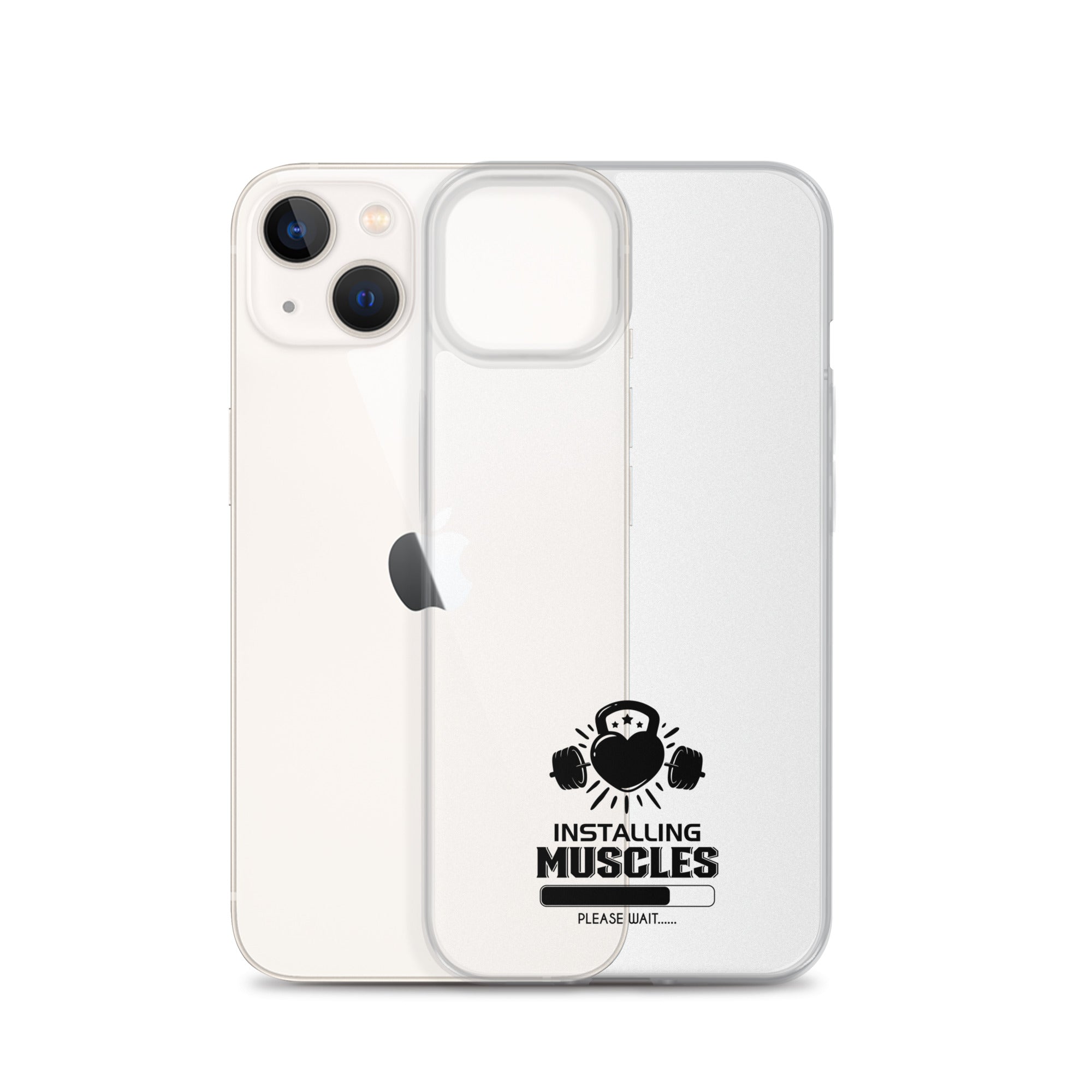INSTALLING MUSCLES - iPhone Case