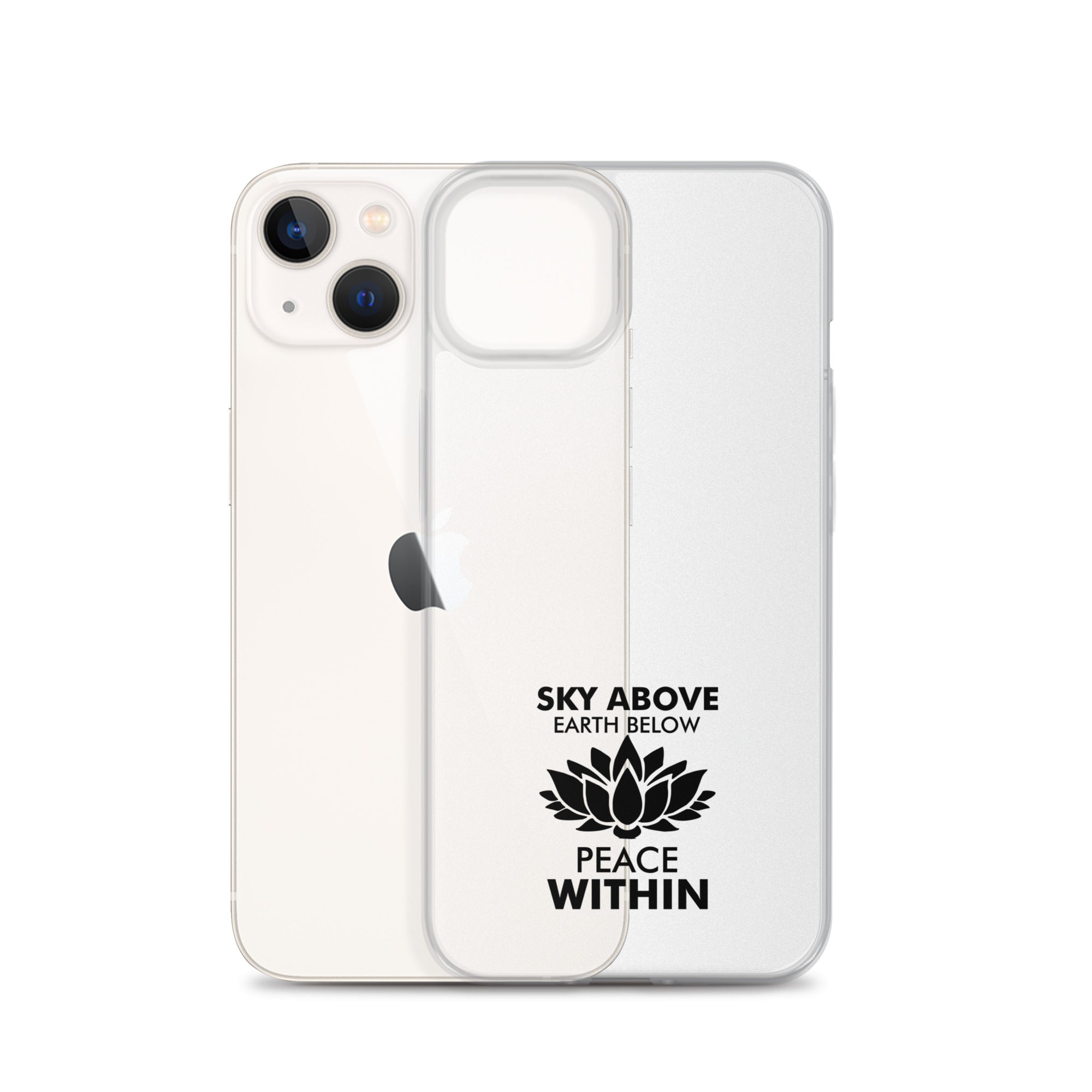SKY ABOVE EARTH BELOW - iPhone Case