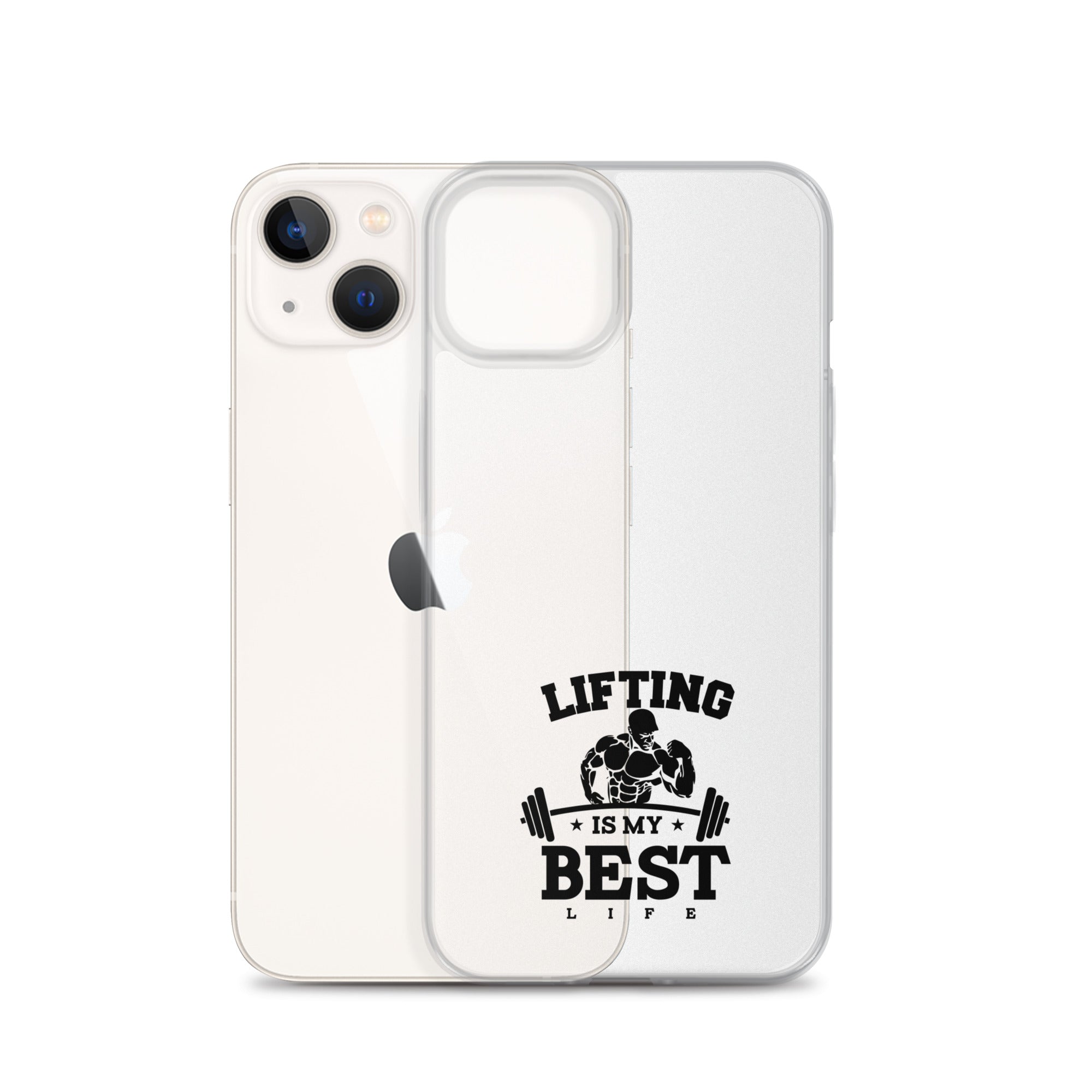 LIFTING IS MY BEST LIFE - iPhone Case