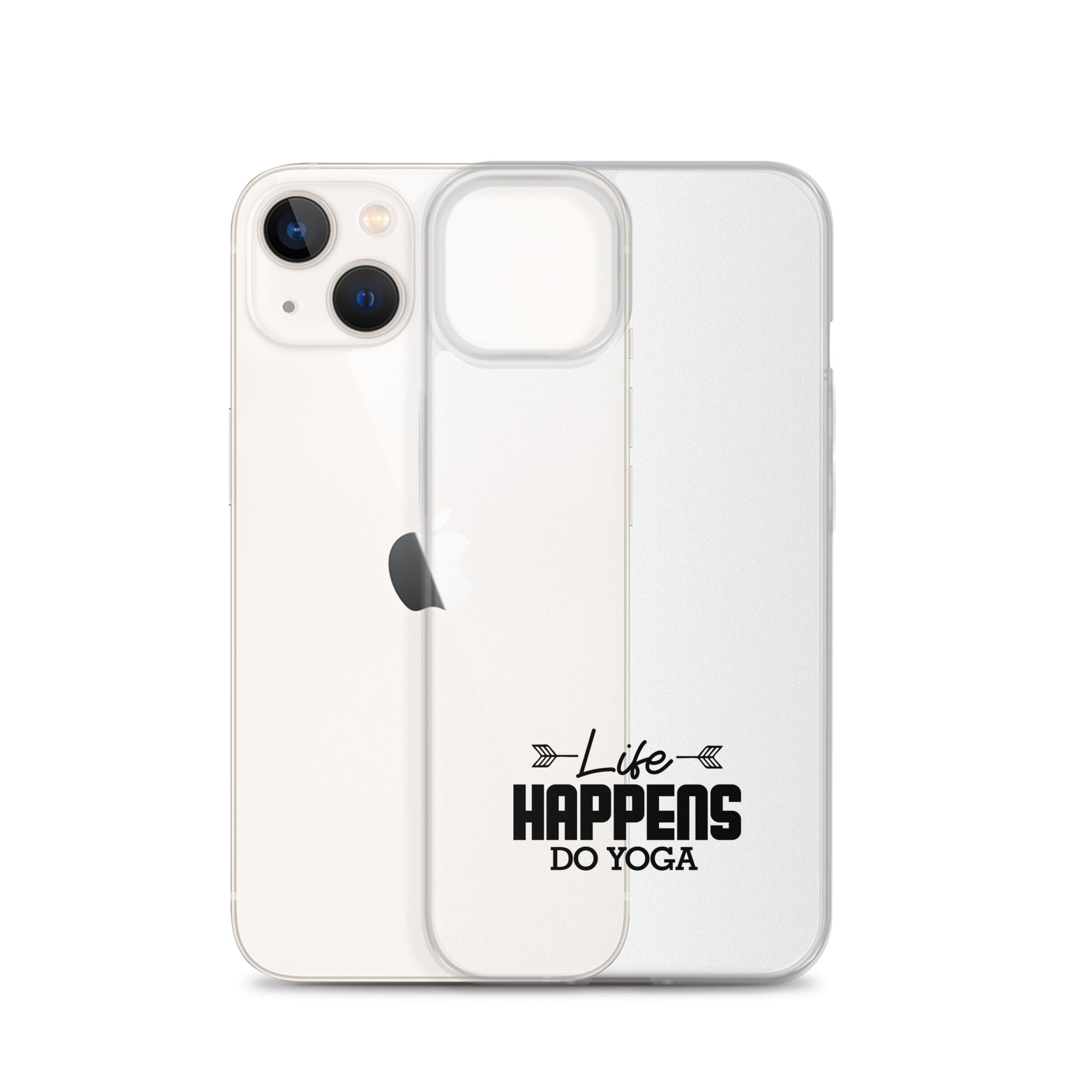 LIFE HAPPENS DO YOGA - iPhone Case