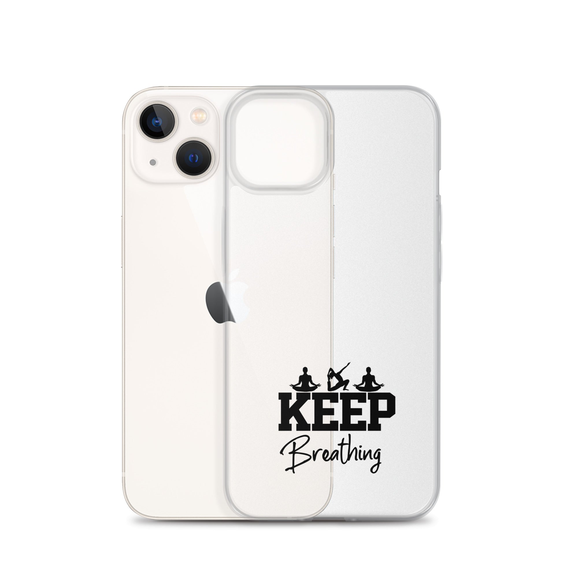 KEEP BREATHING - iPhone Case