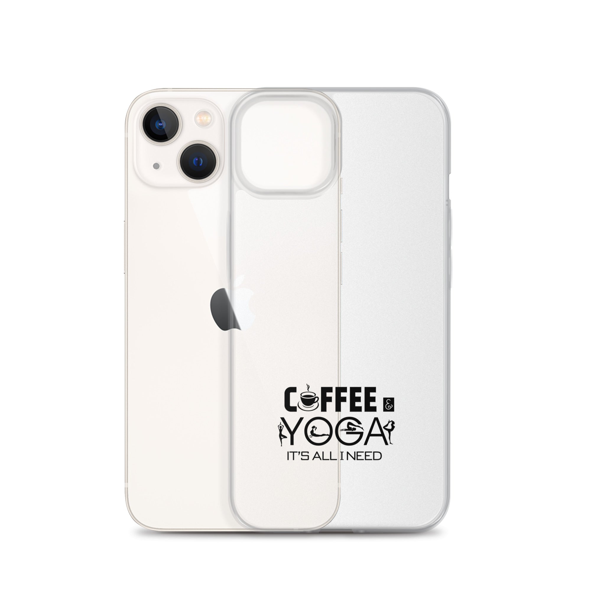 COFFEE YOGA IT'S ALL I NEED - iPhone Case