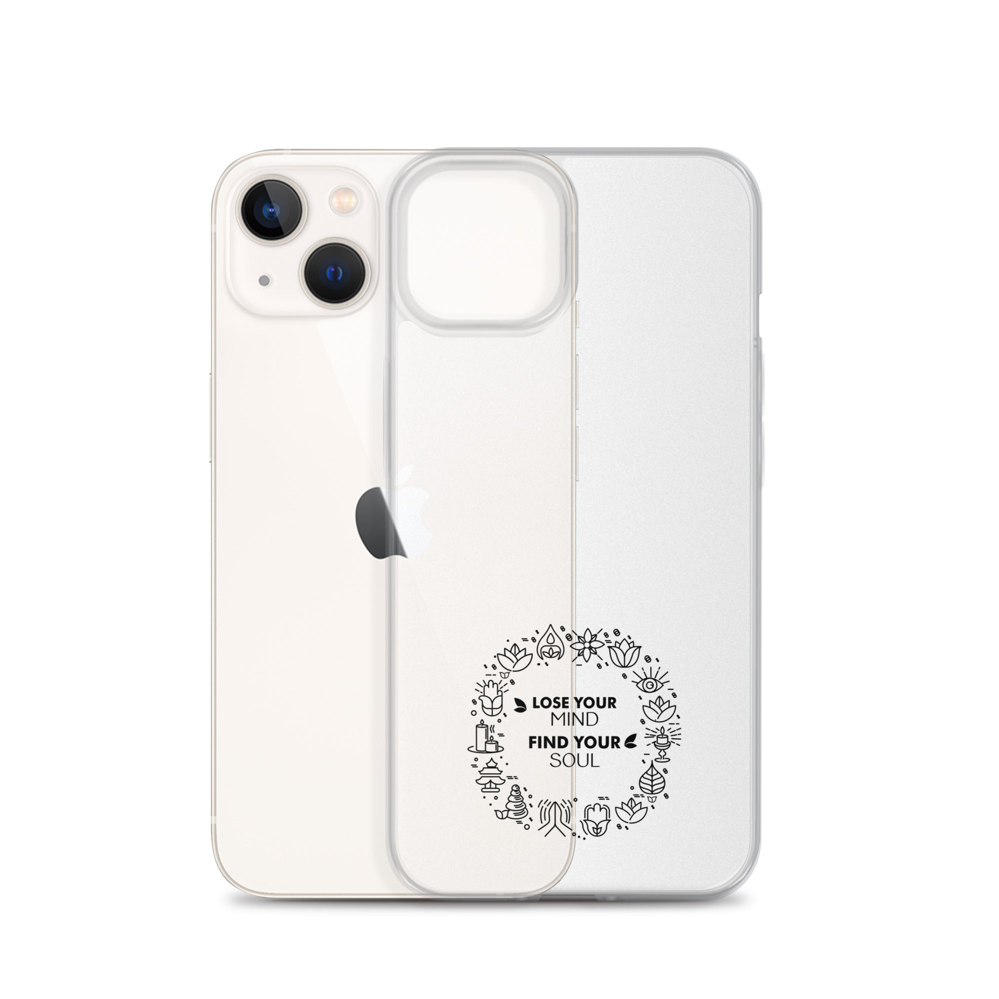 LOSE YOUR MIND FIND YOUR SOUL - iPhone Case